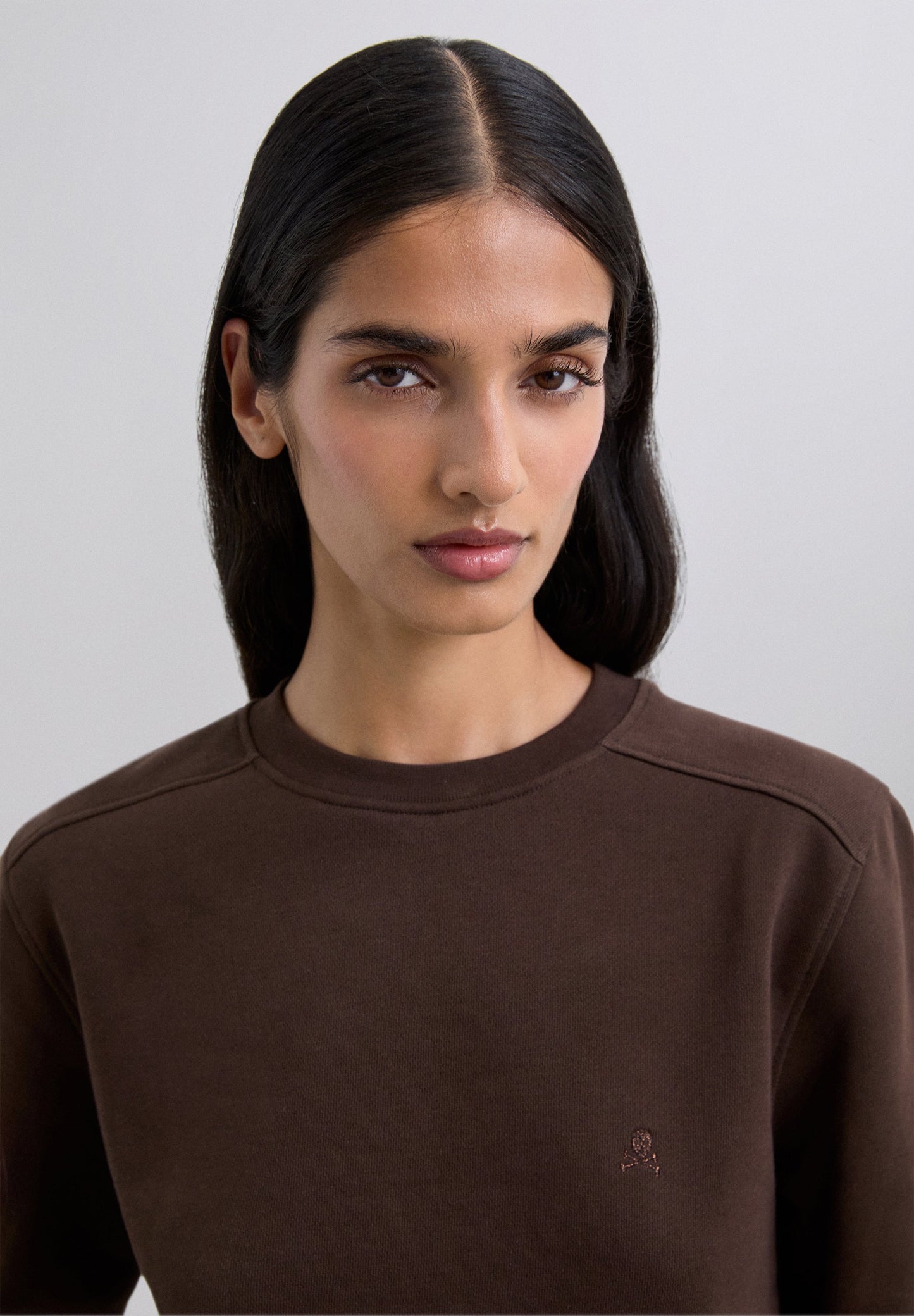 BASIC SKULL SWEATSHIRT