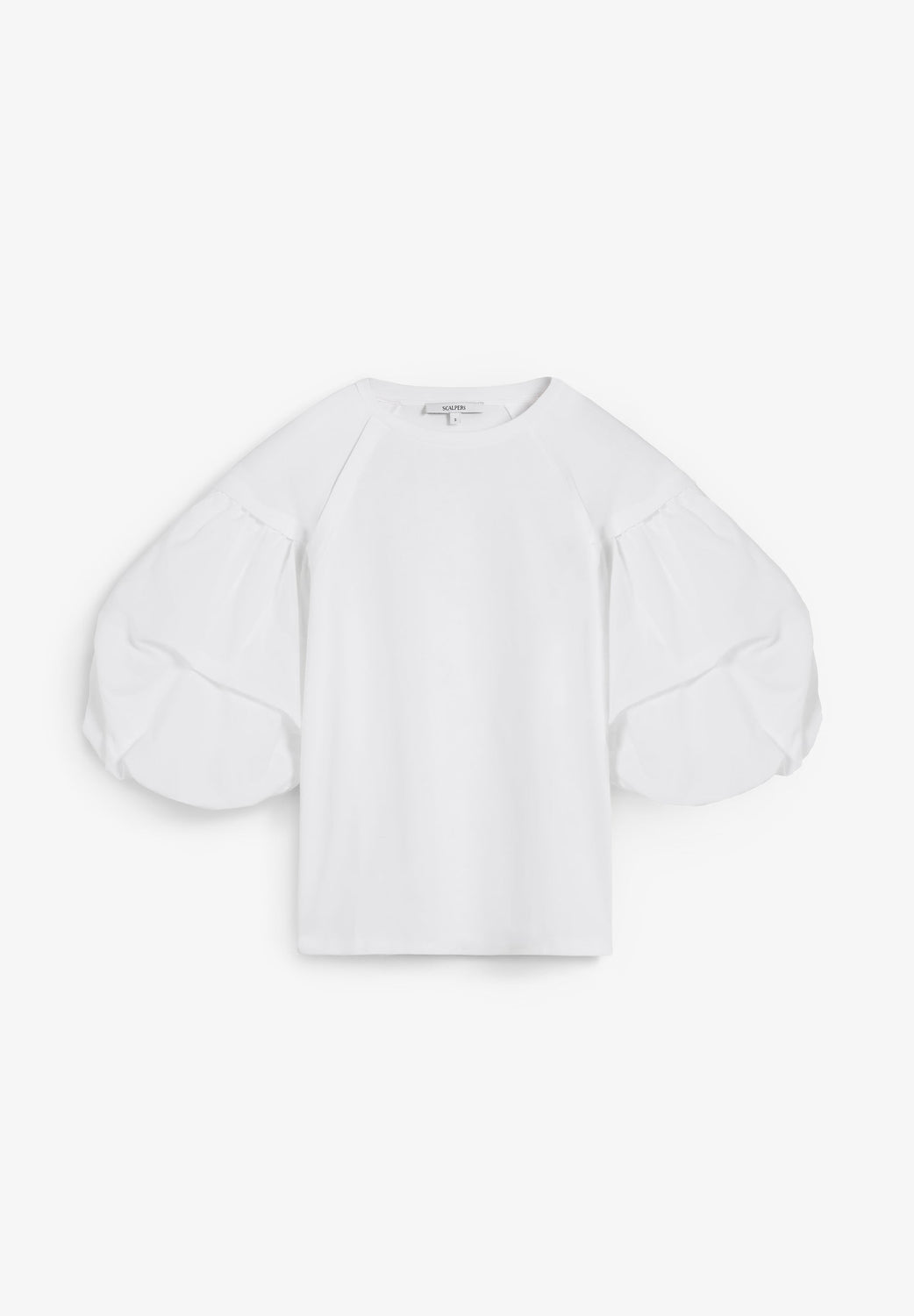 CAMISETA MANGA ABULLONADA - Scalpers