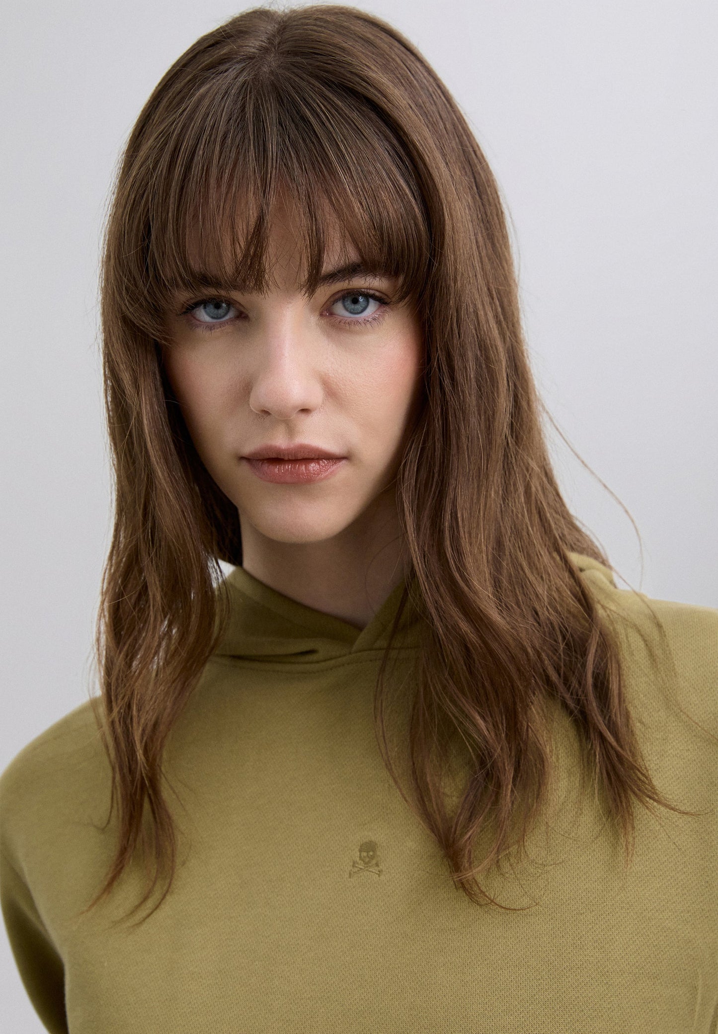 BASIC HOODIE WITH SKULL