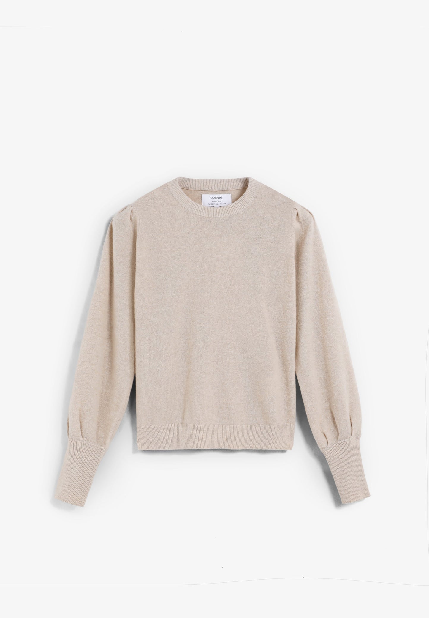 SWEATER WITH PUFFED SLEEVES