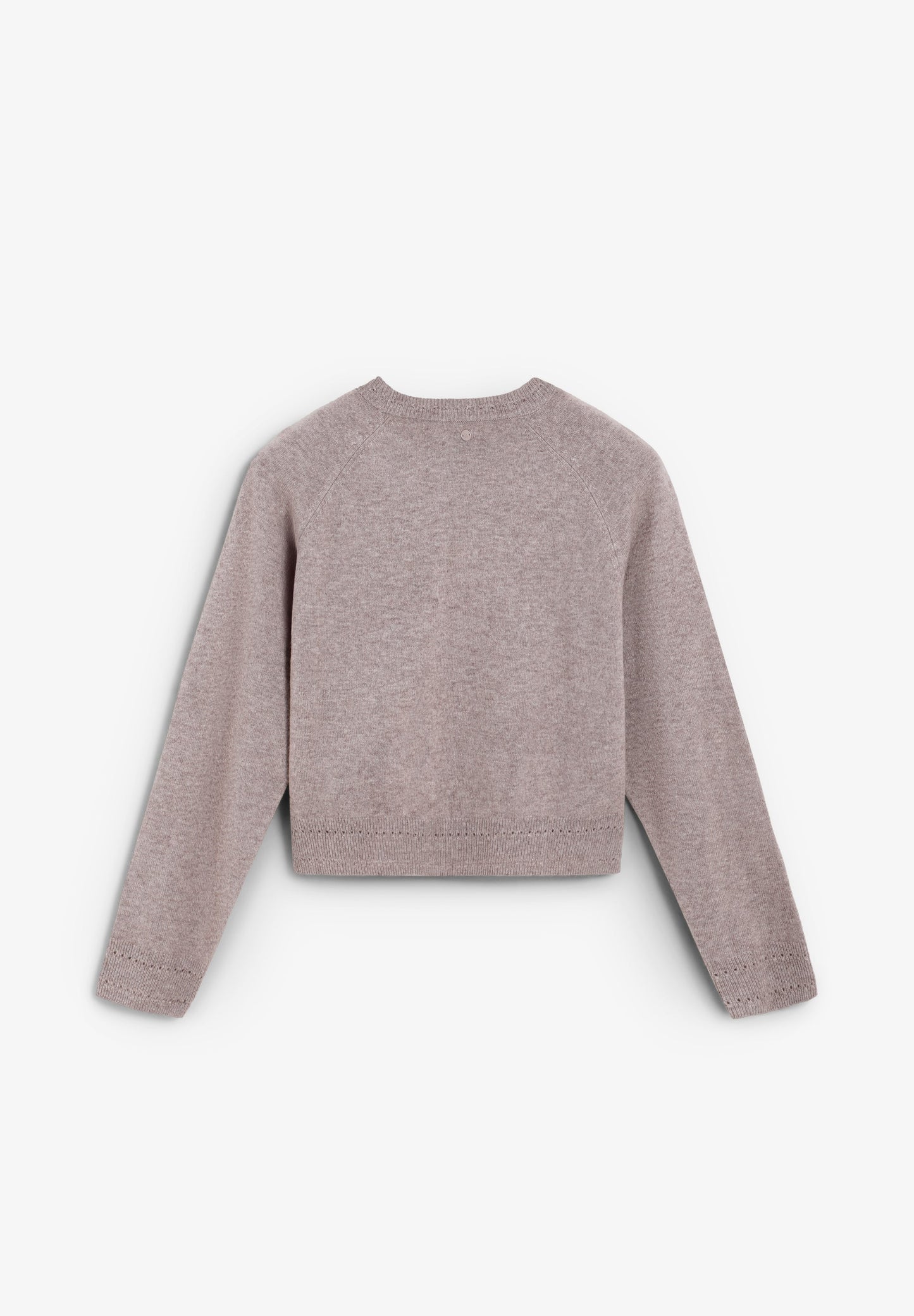 WOOL SWEATER WITH MINI CUTOUTS