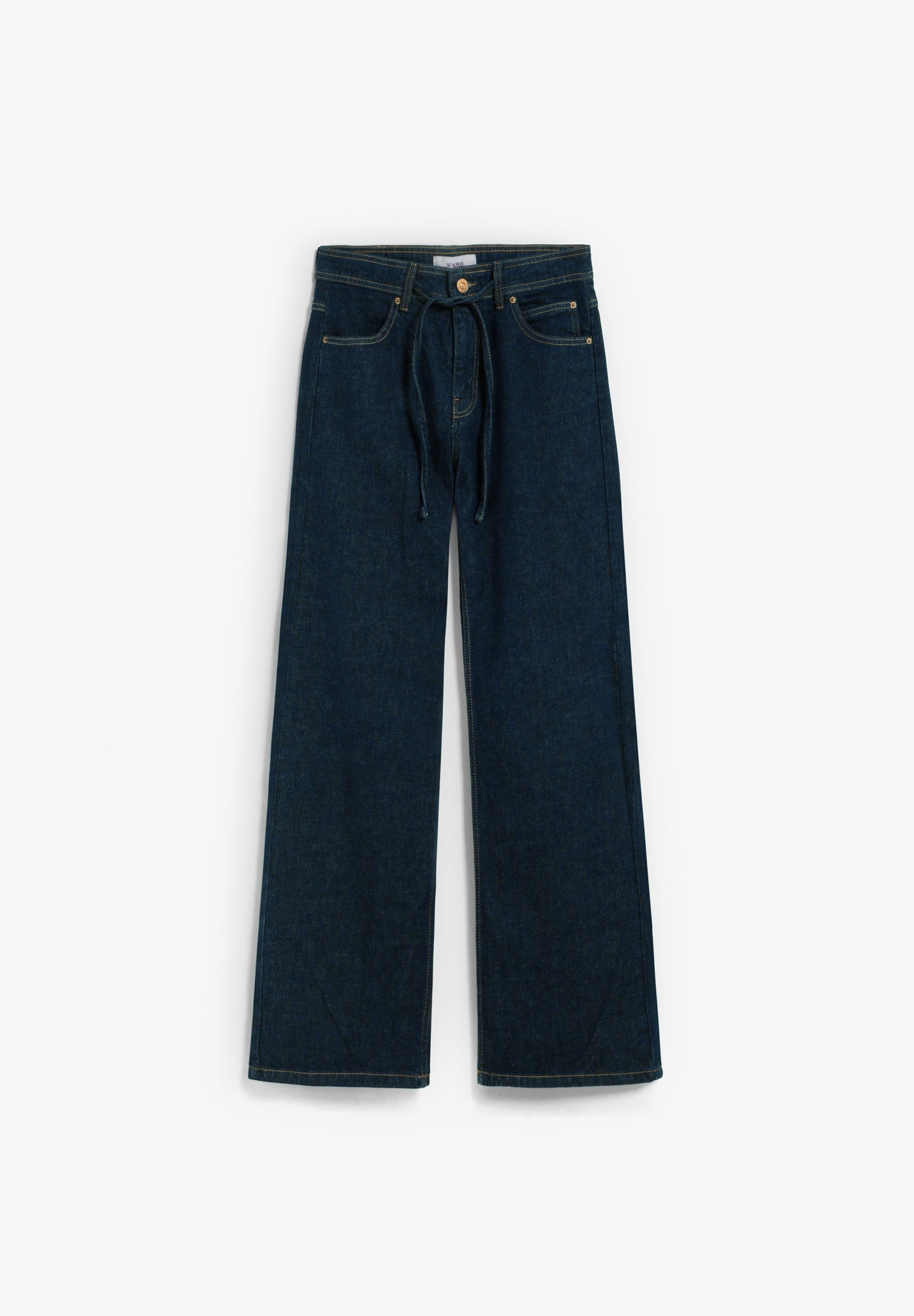 JEANS WITH WAISTBAND DETAIL