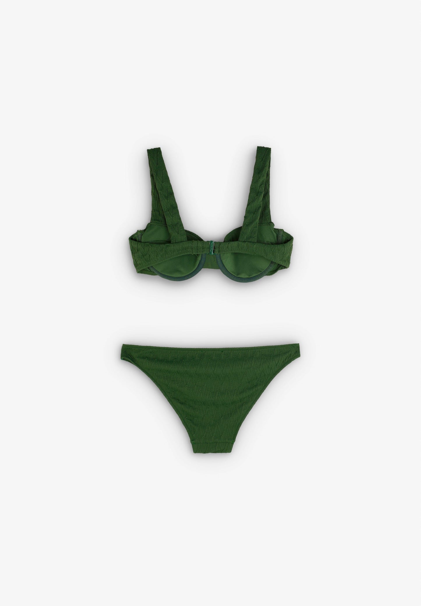 GREEN BALCONETTE BIKINI TOP | ROBIN X SCALPERS