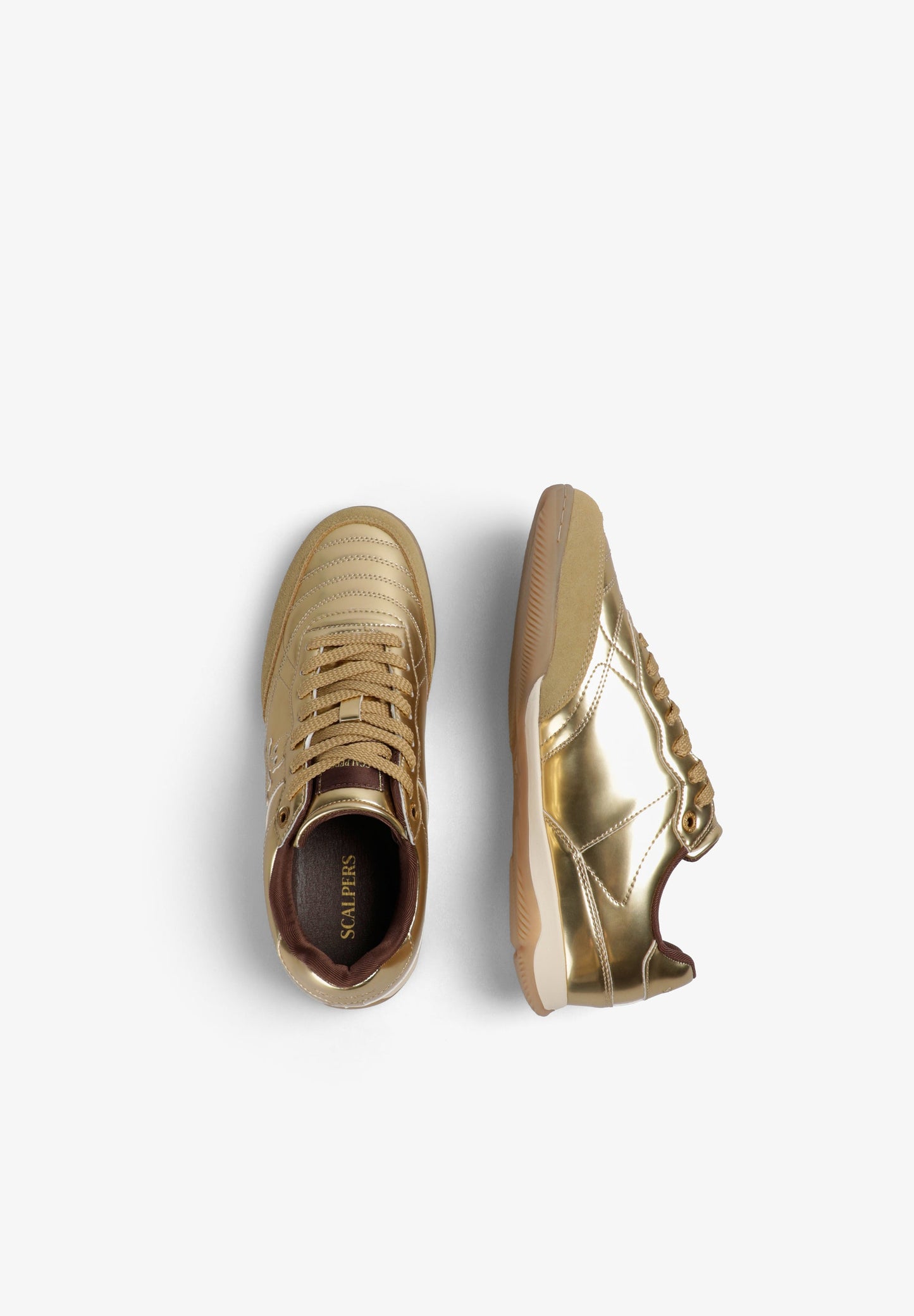 SPORTIEVE METALLIC SNEAKERS