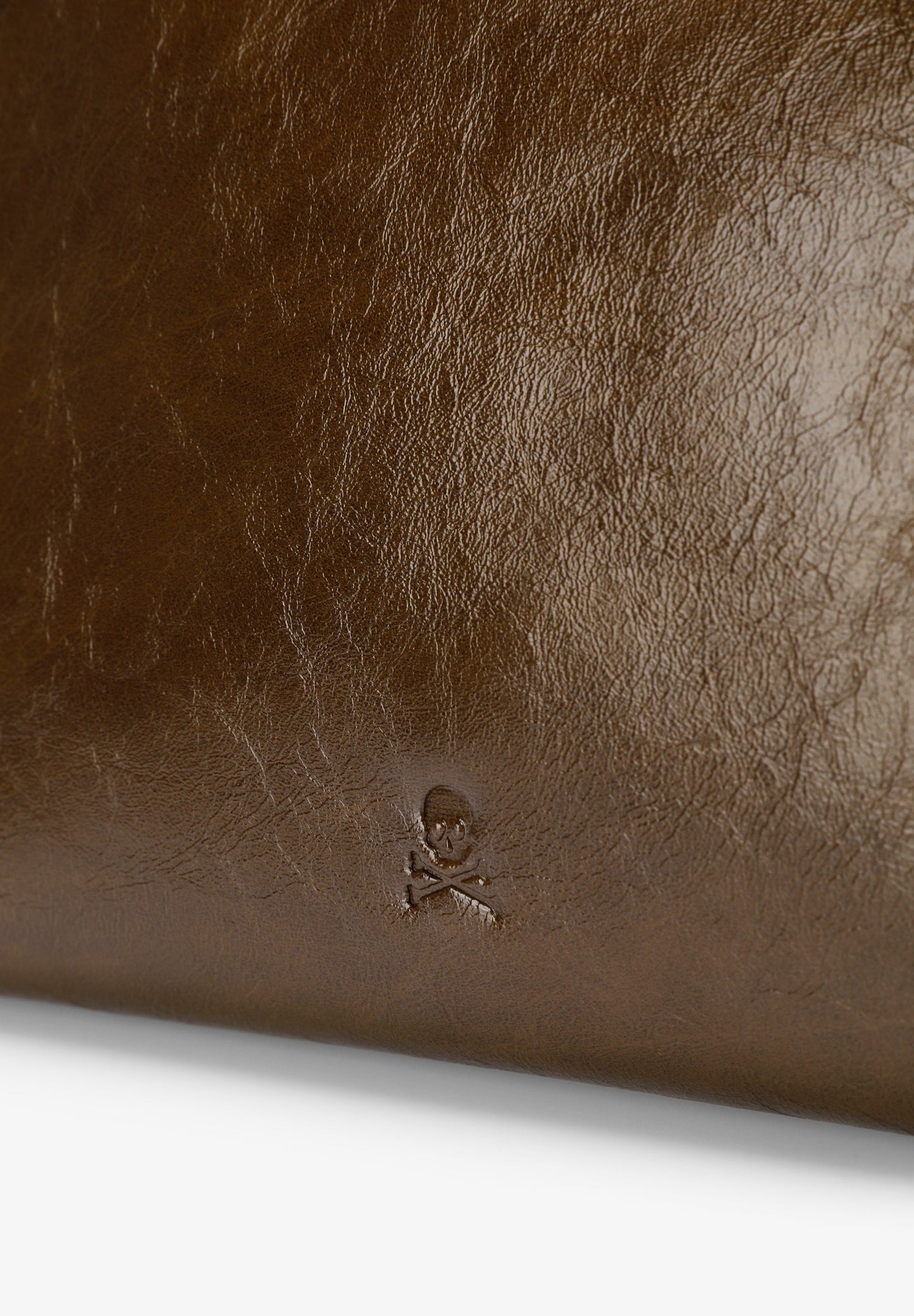 EMBROIDERED SKULL BAG