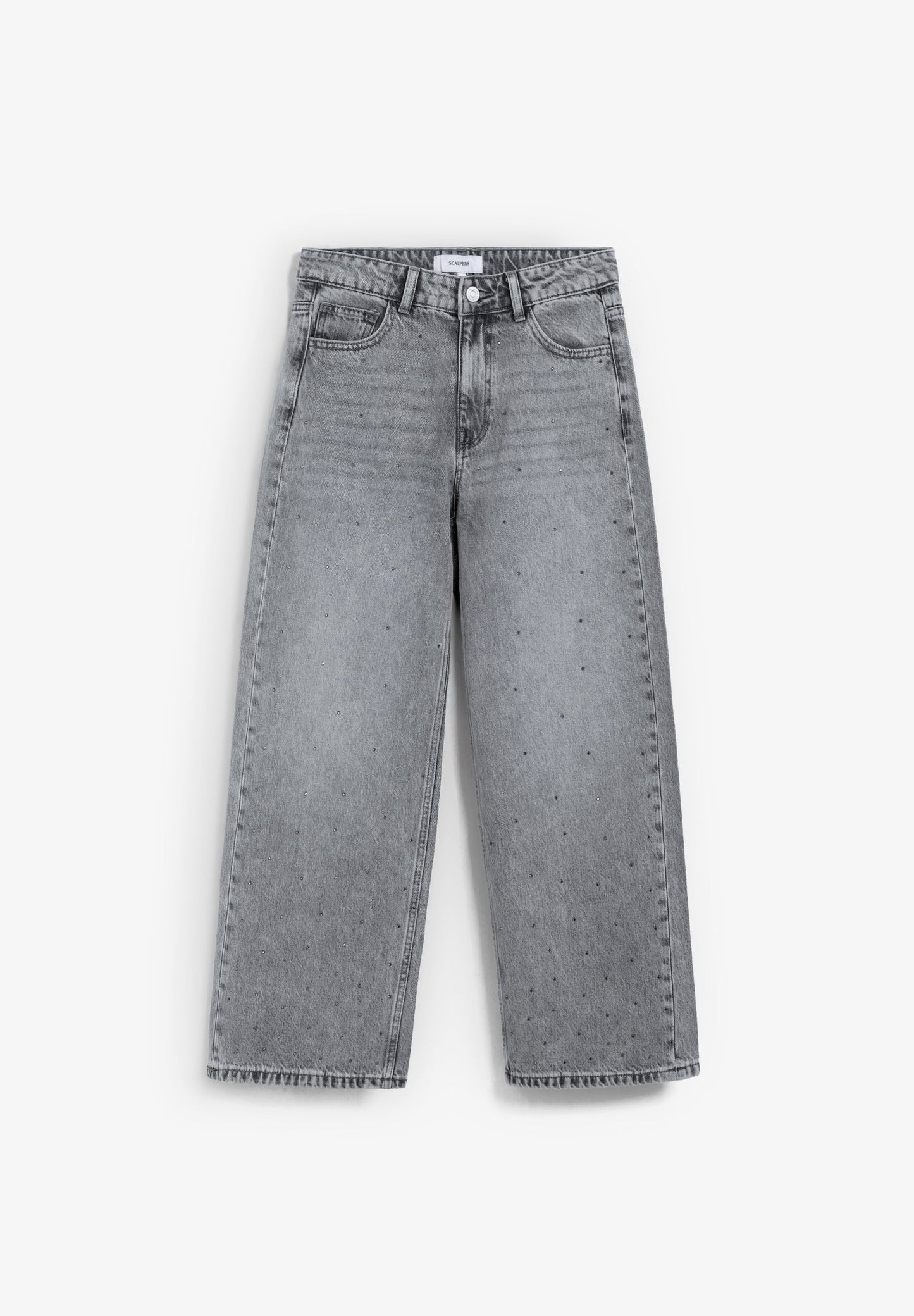 STRAIGHT JEANS WITH STUDS
