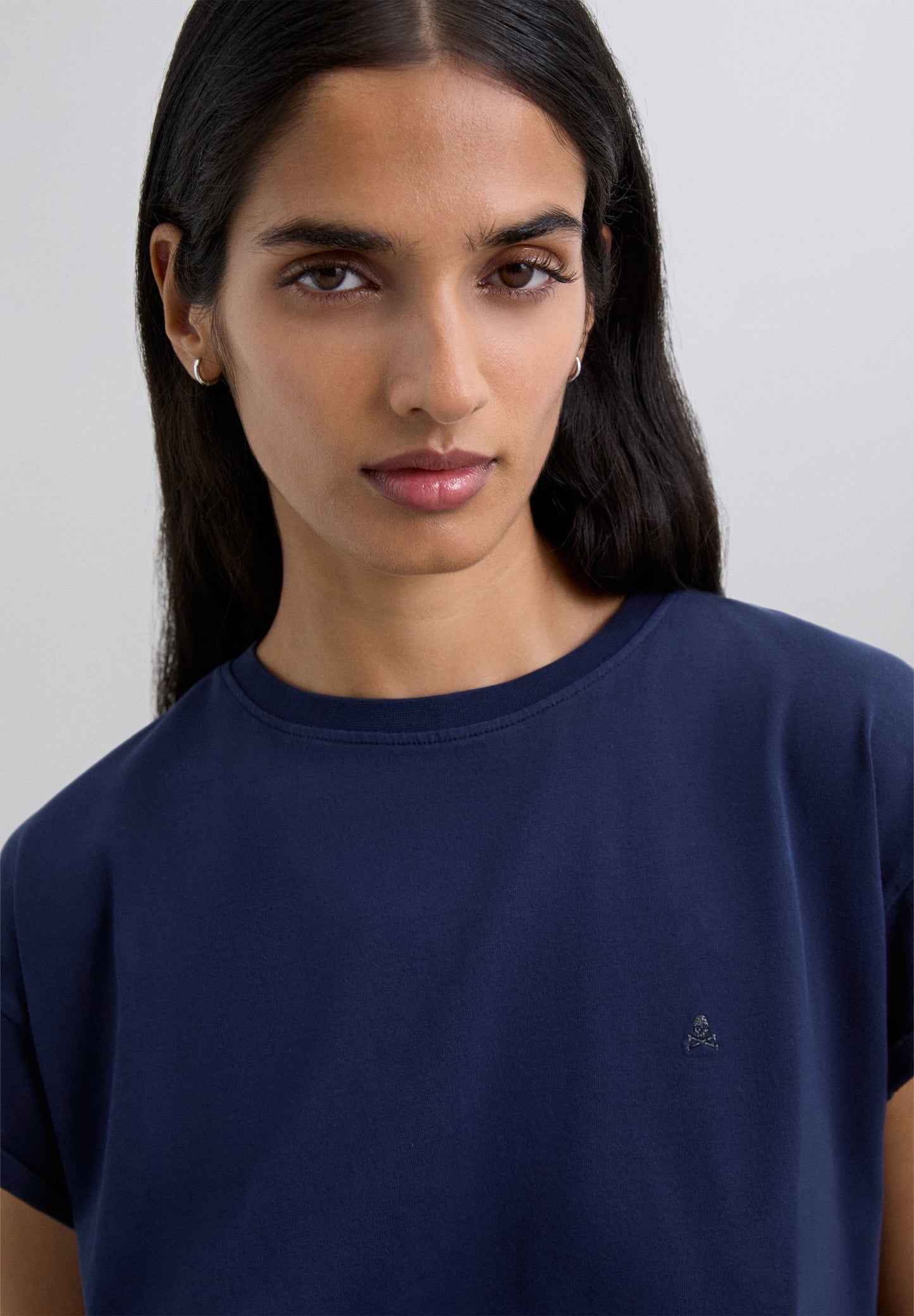 SCNOS SCPLAIN SKULL TEE