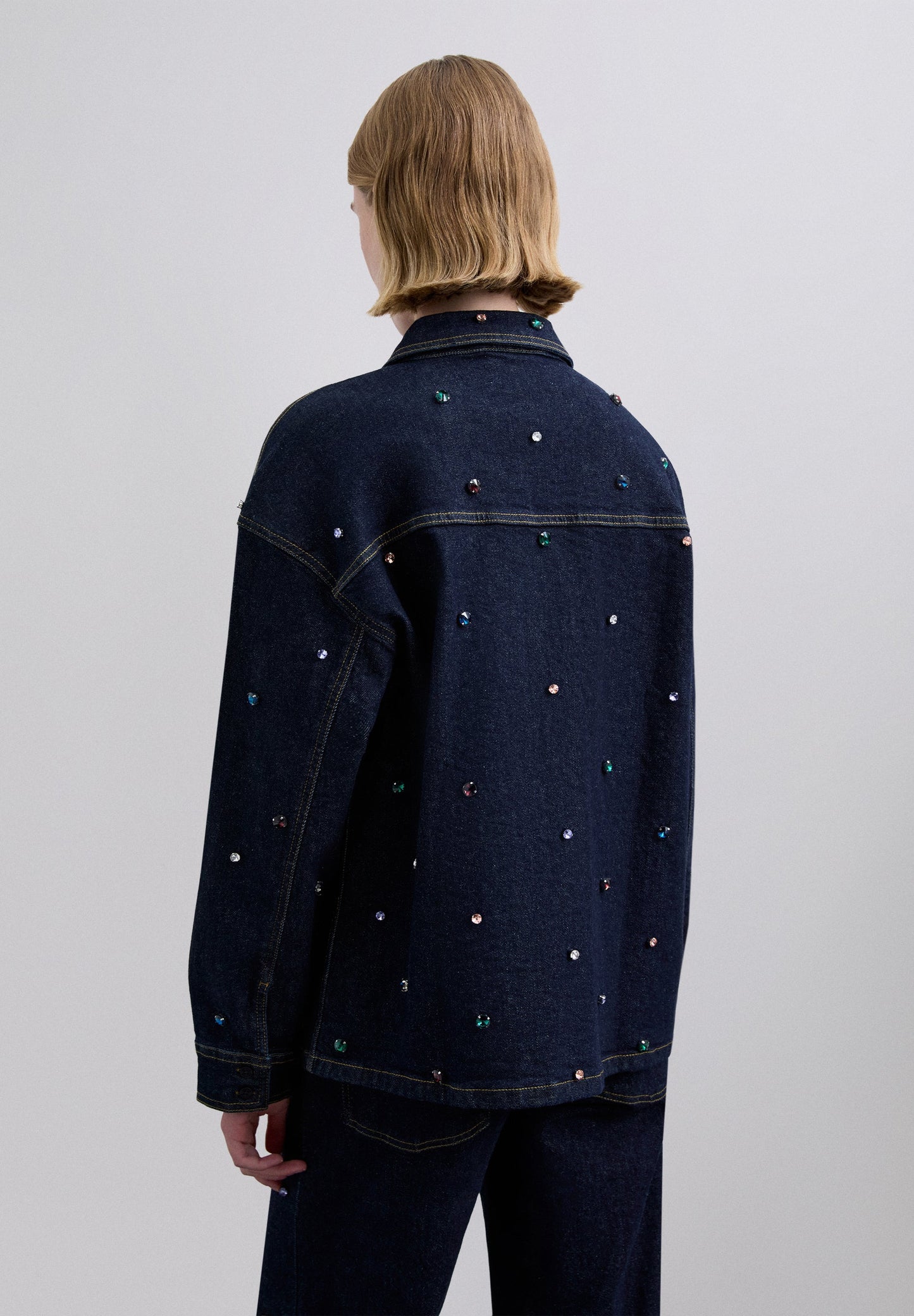 SCMULTIJEWELL DENIM SHIRT