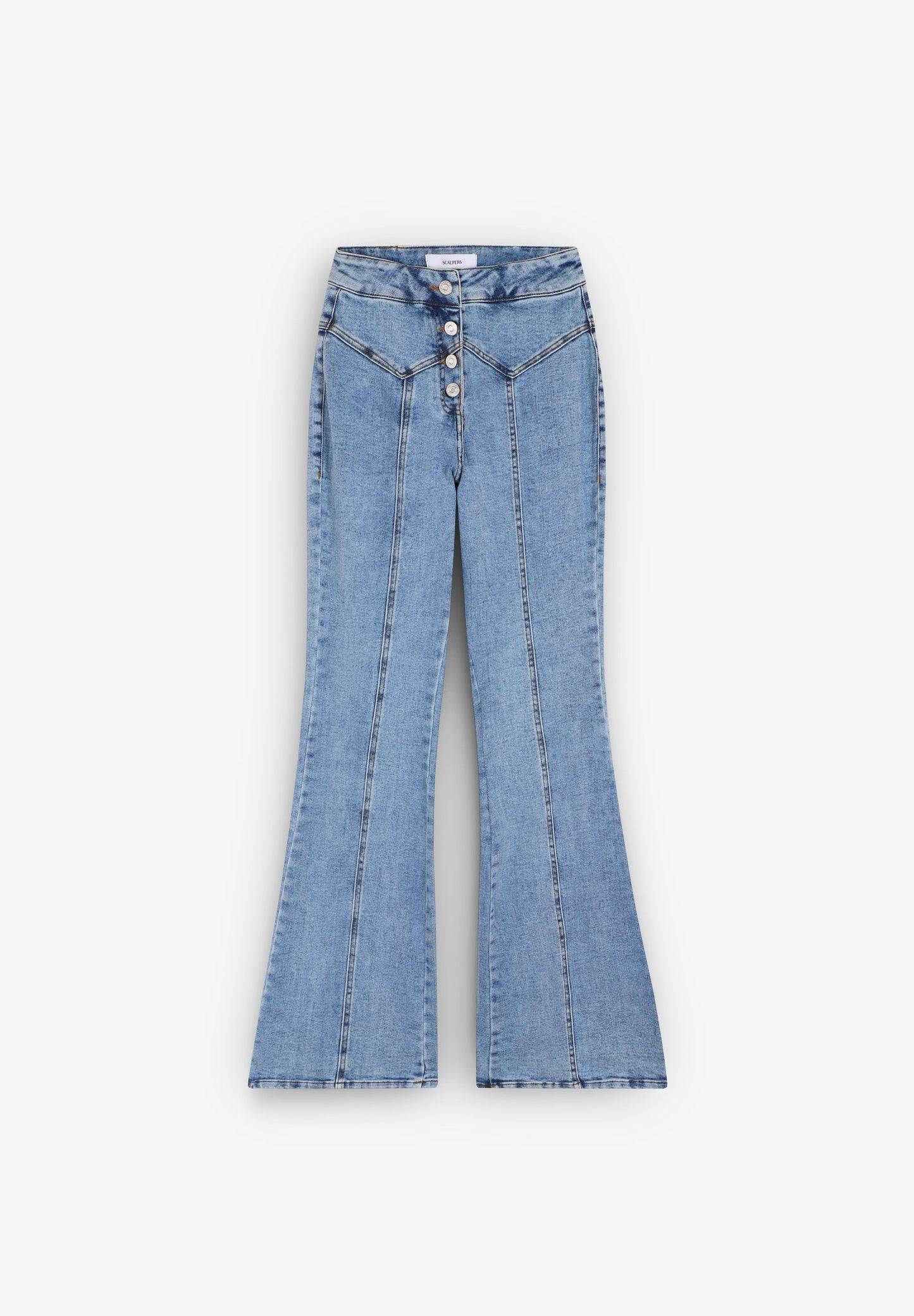 JEANS BOOTCUT BOTONES