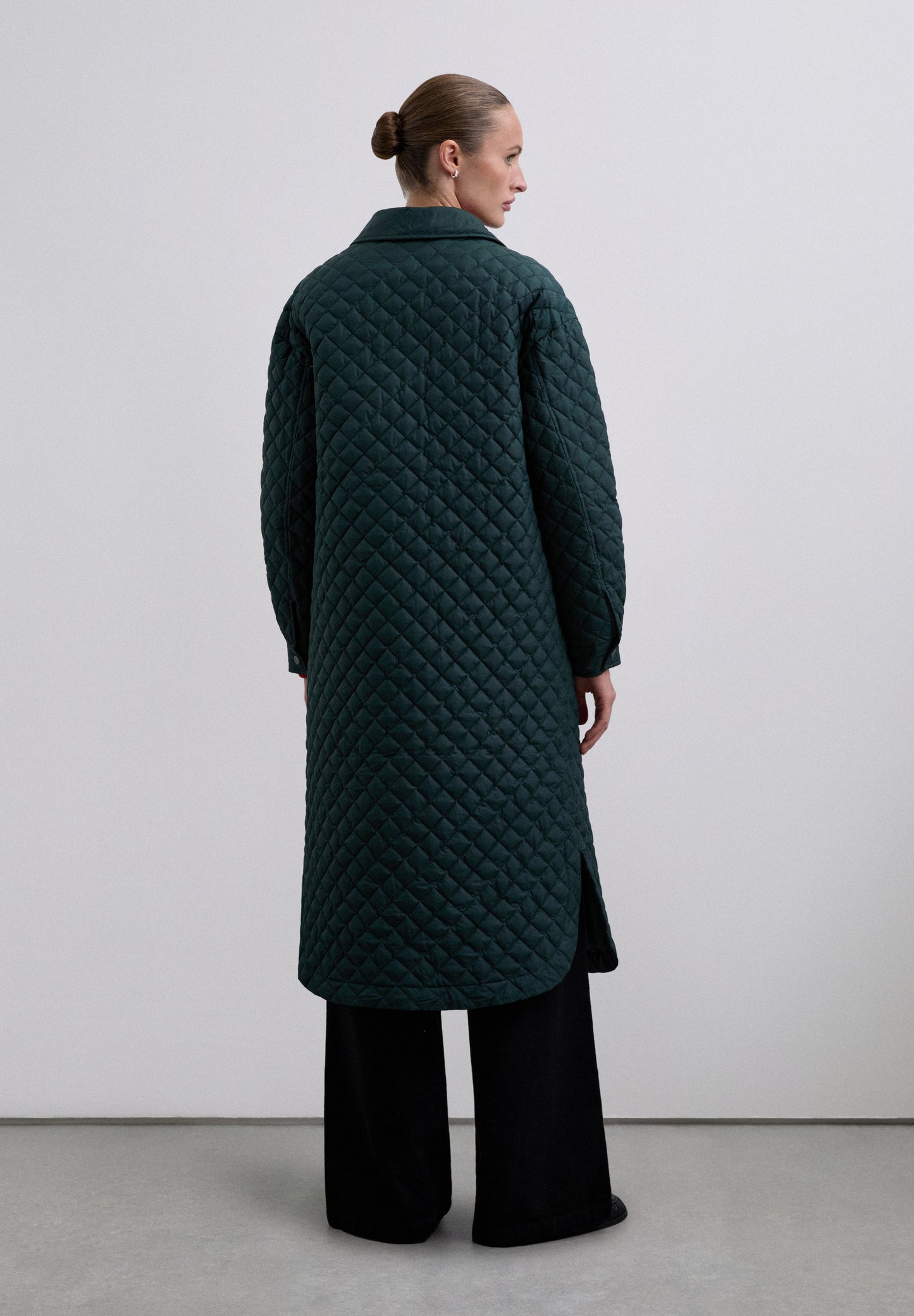 LONG WATERPROOF PUFFER COAT