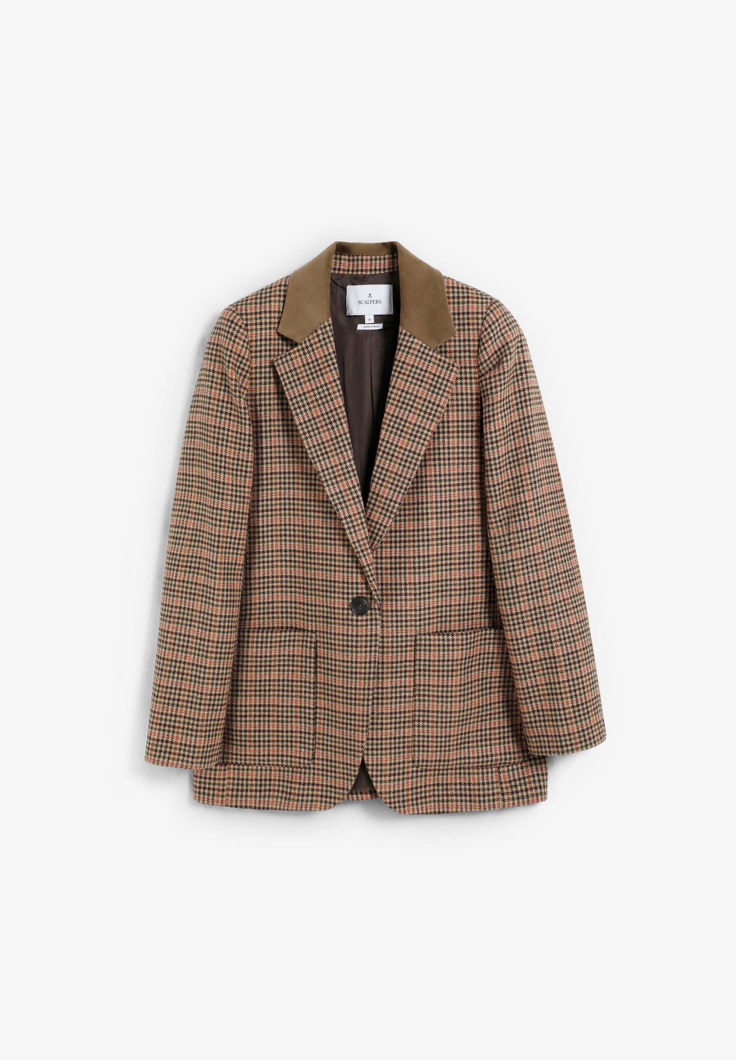 BLAZER WITH CONTRAST DETAILS