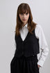 LUREX STRIPE WAISTCOAT