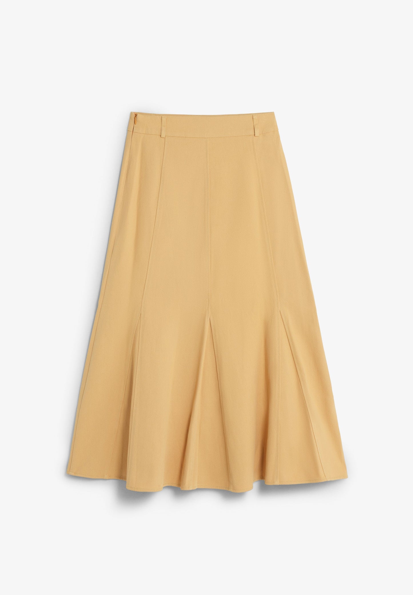 PLEATED MIDI SKIRT