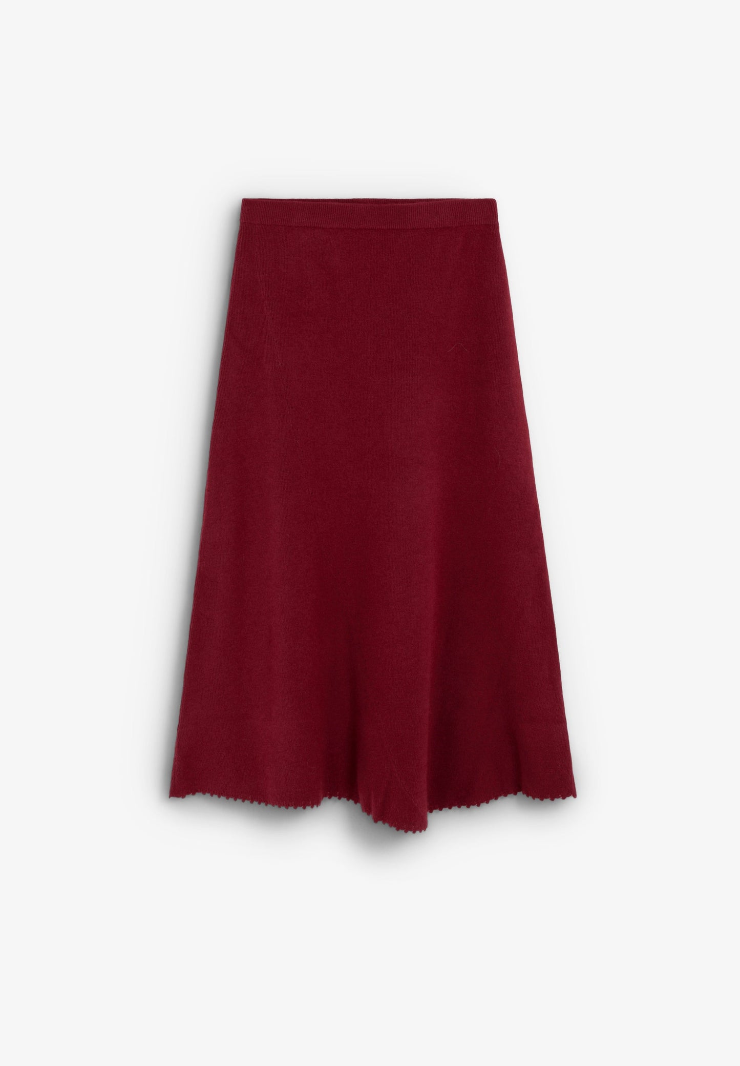 SPECIAL FINISH ASYMMETRIC SKIRT