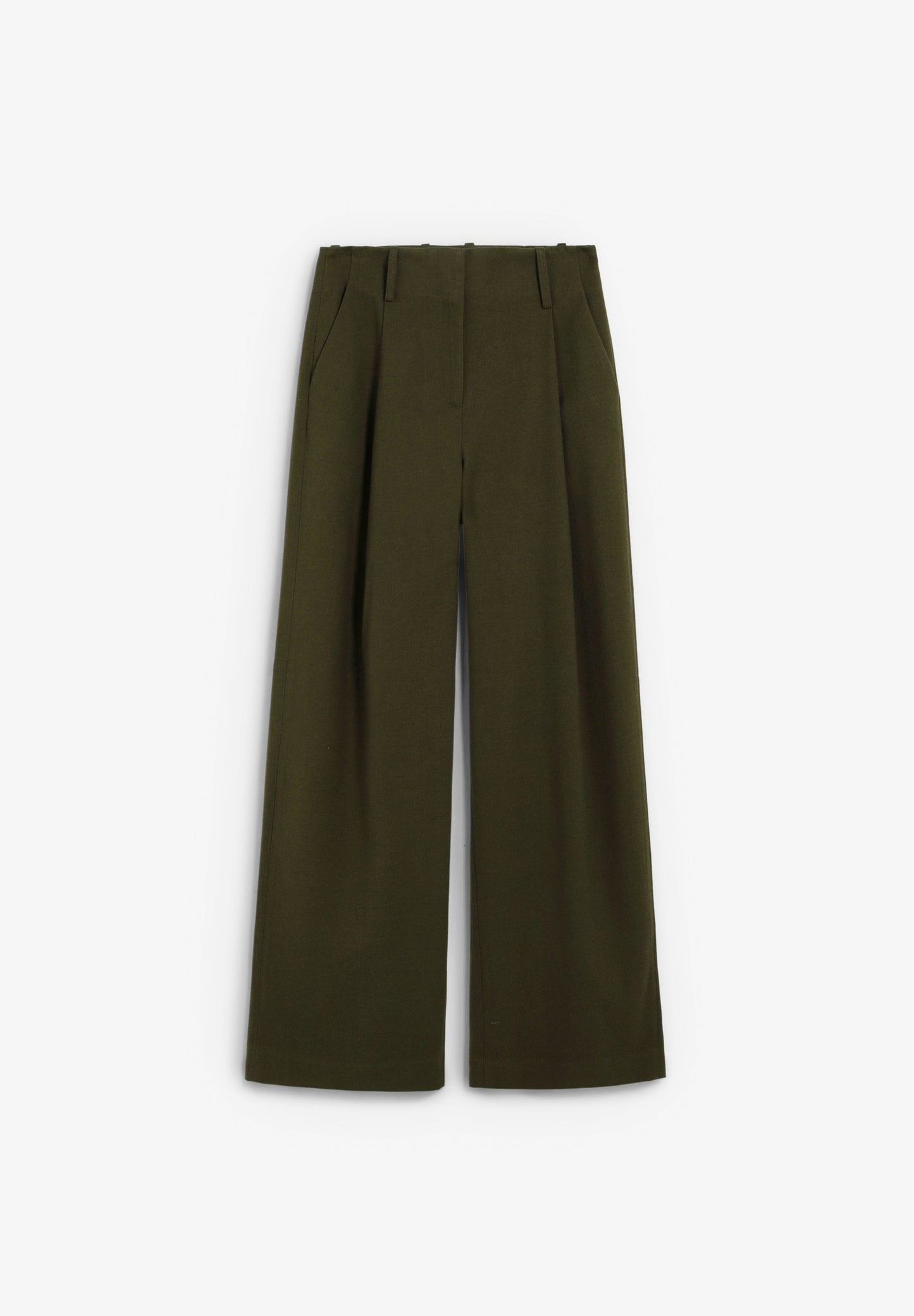 DARTED TROUSERS WITH POCKETS