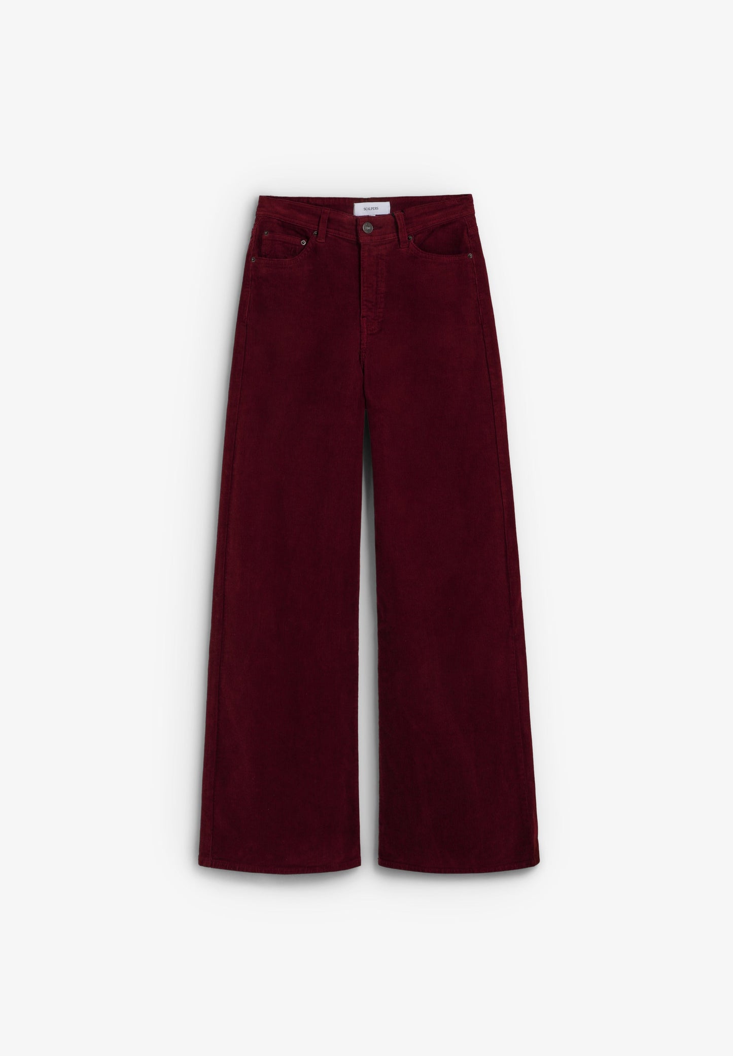 STRAIGHT CORDUROY TROUSERS