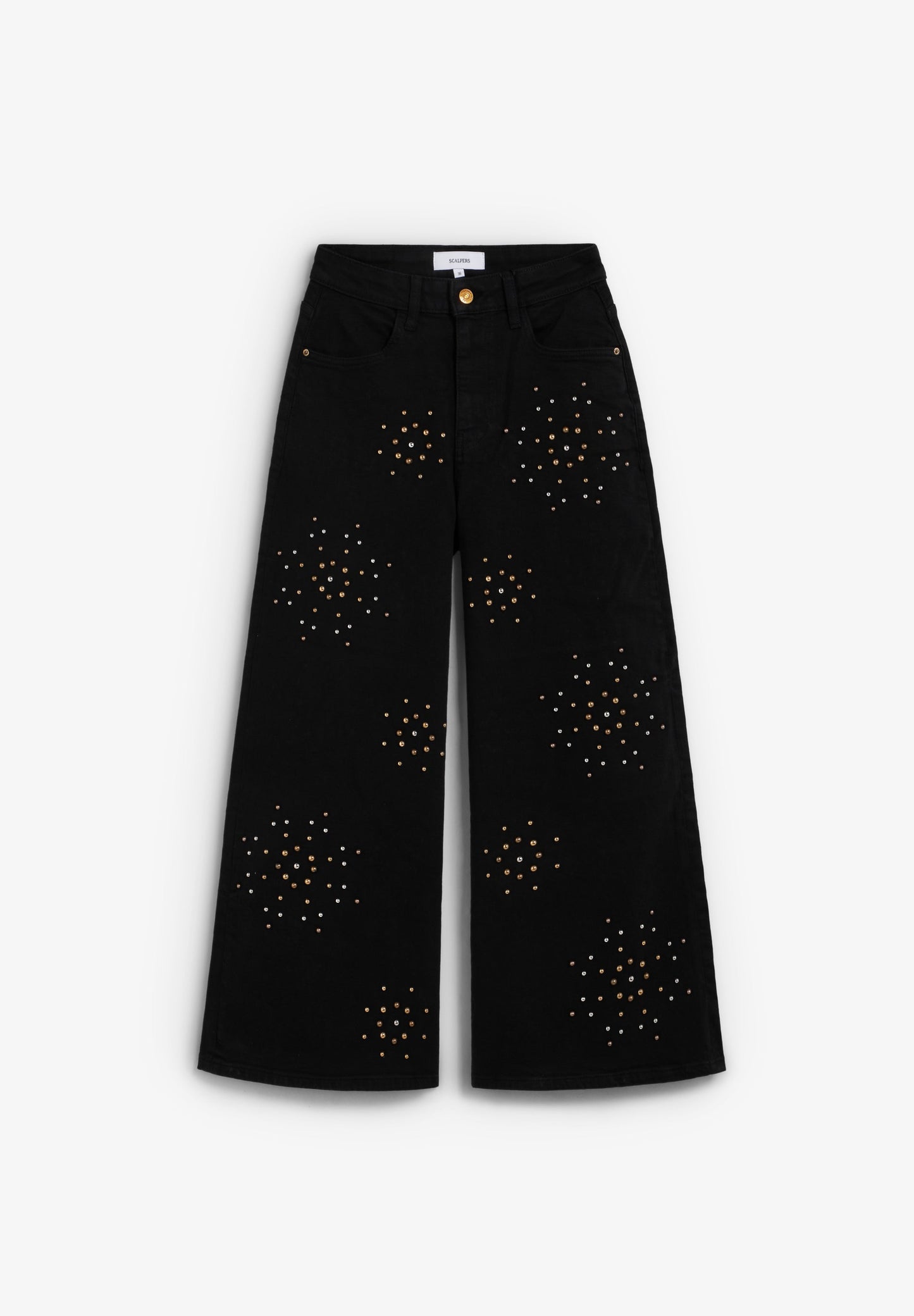STUDDED CULOTTE JEANS