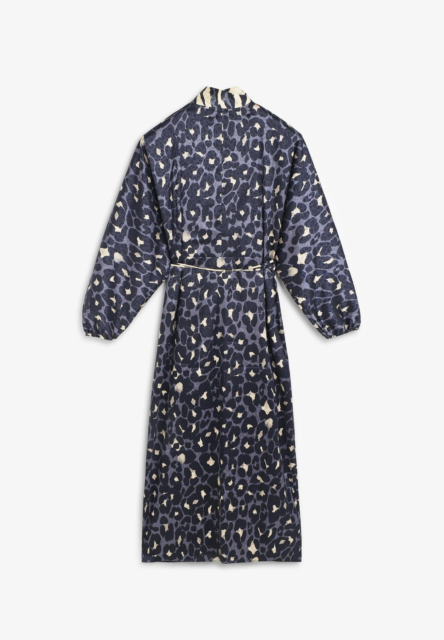 LONG ANIMAL PRINT DRESS