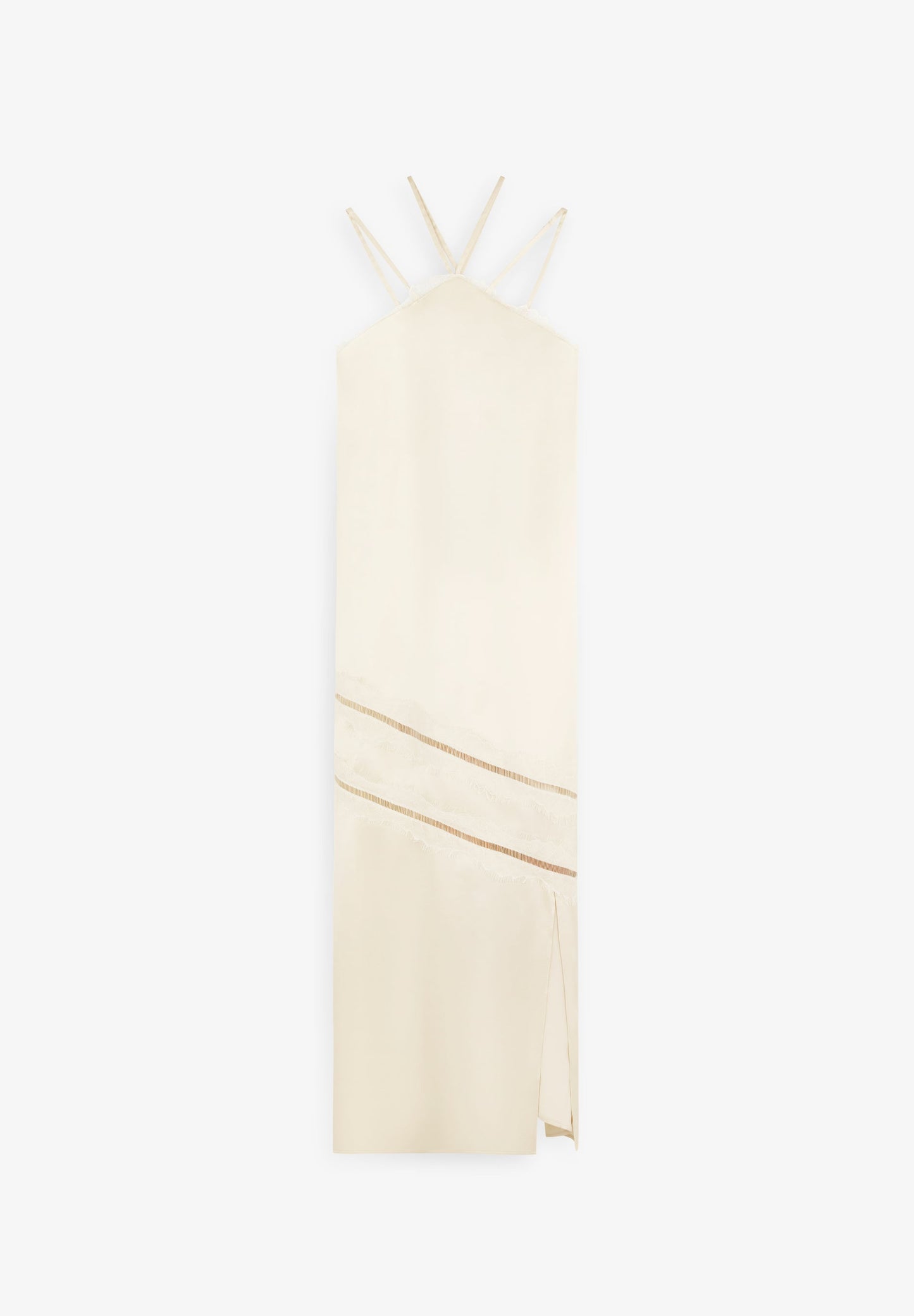 VESTIDO LENCERO SATINADO - Scalpers