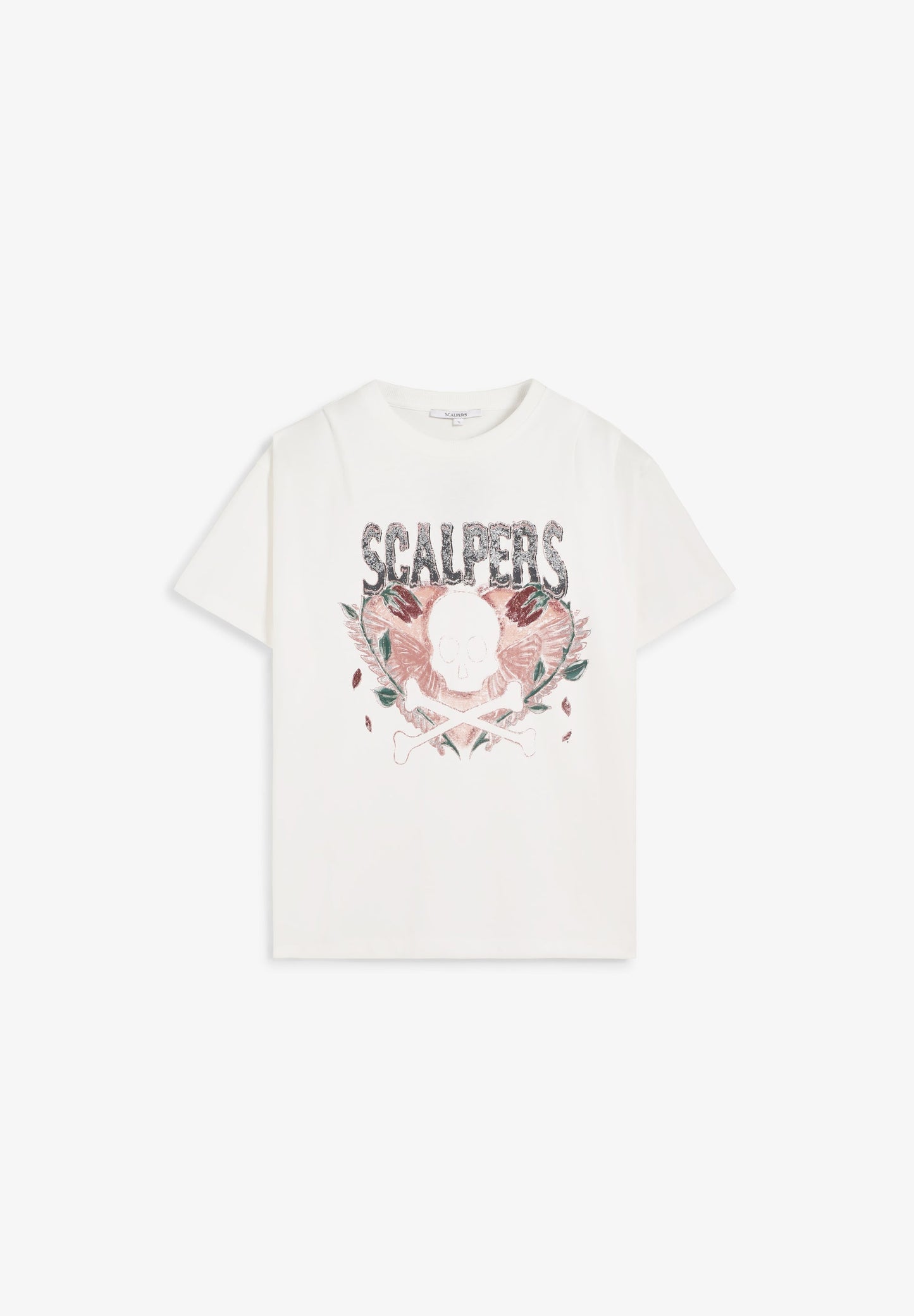 CAMISETA ESTAMPADA CALAVERA - Scalpers