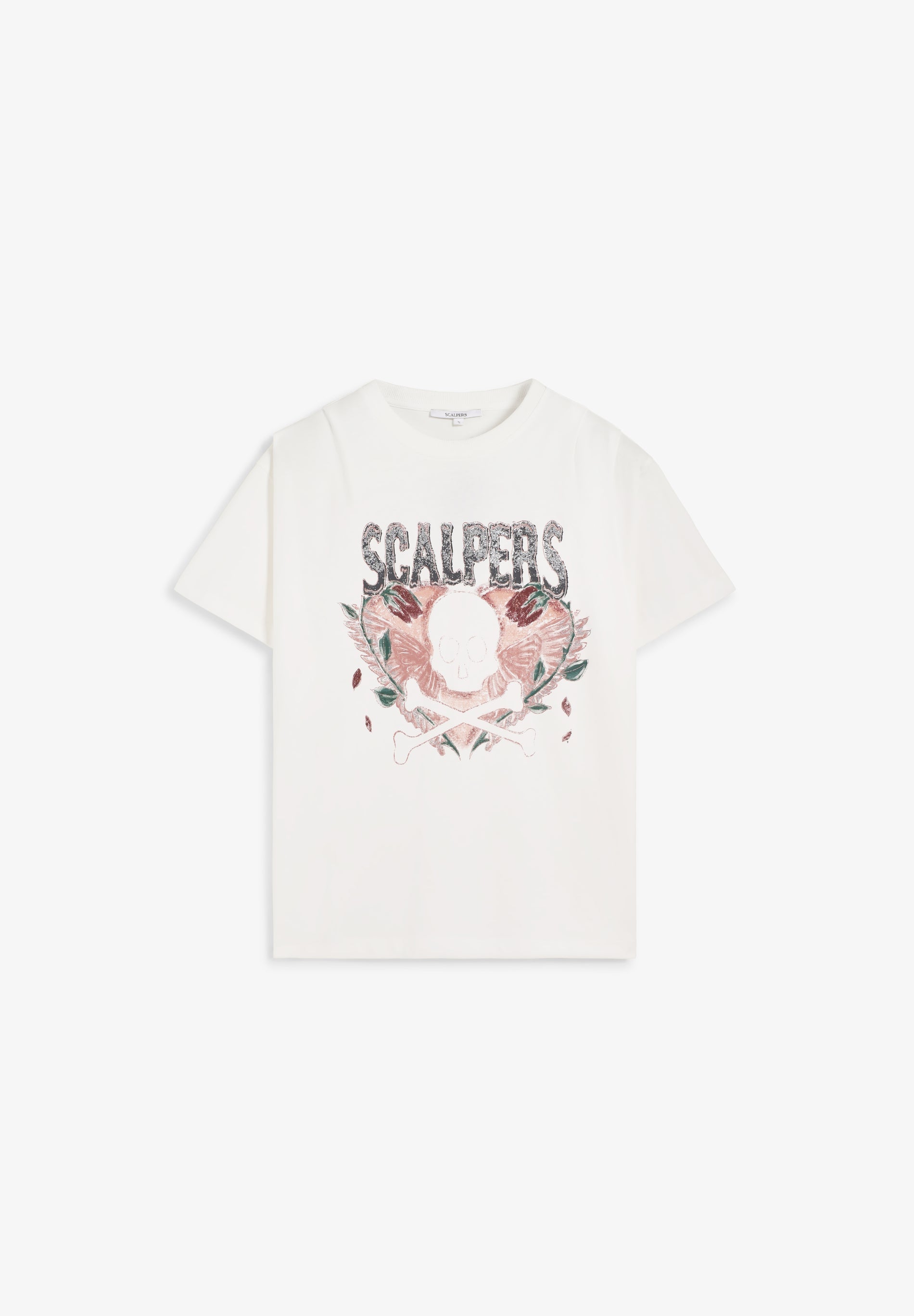 SKULL PRINT T-SHIRT
