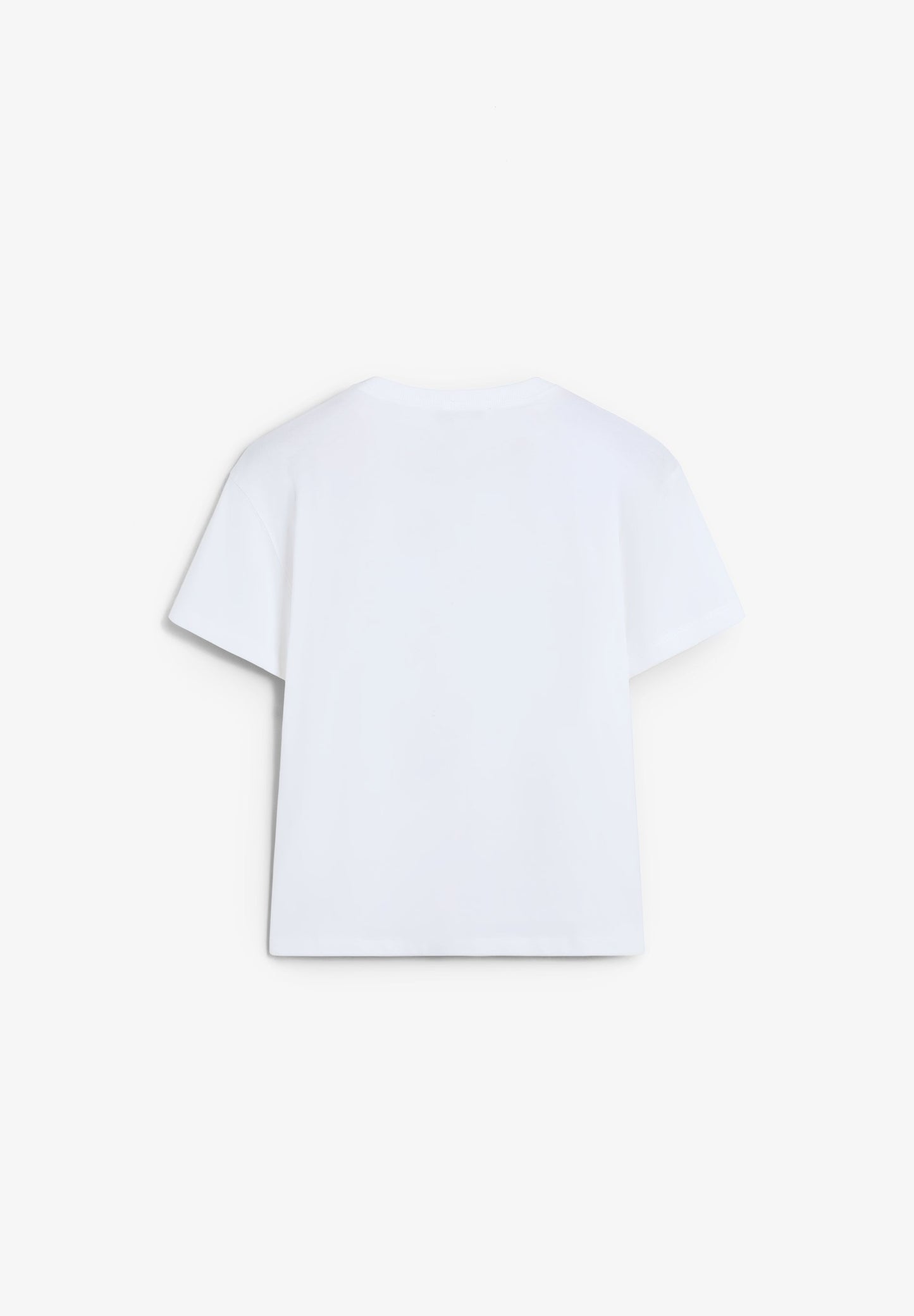 T-SHIRT WITH SKULL PRINT LOGO