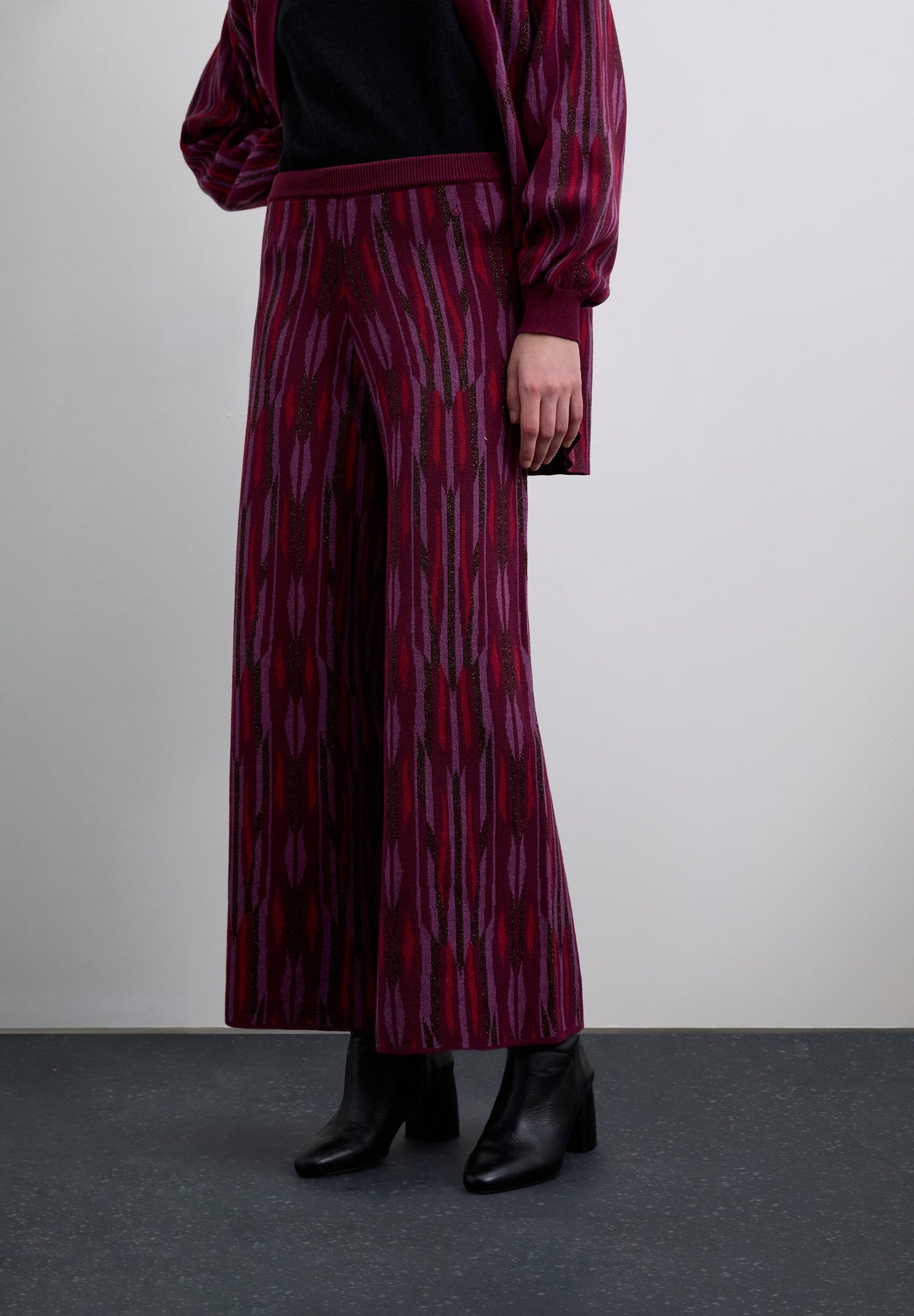 CULOTTES WITH ELASTICATED WAIST