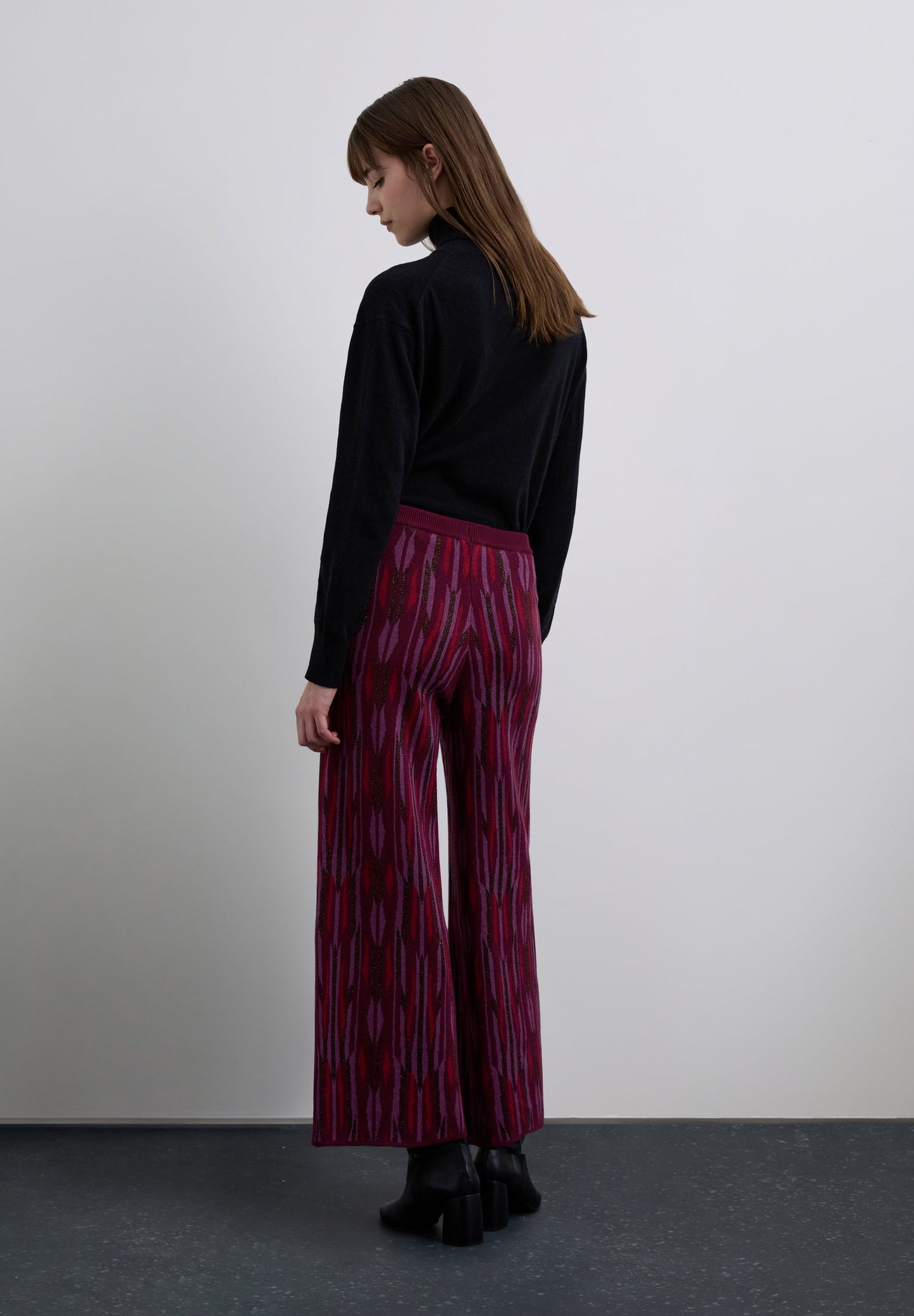 CULOTTES WITH ELASTICATED WAIST