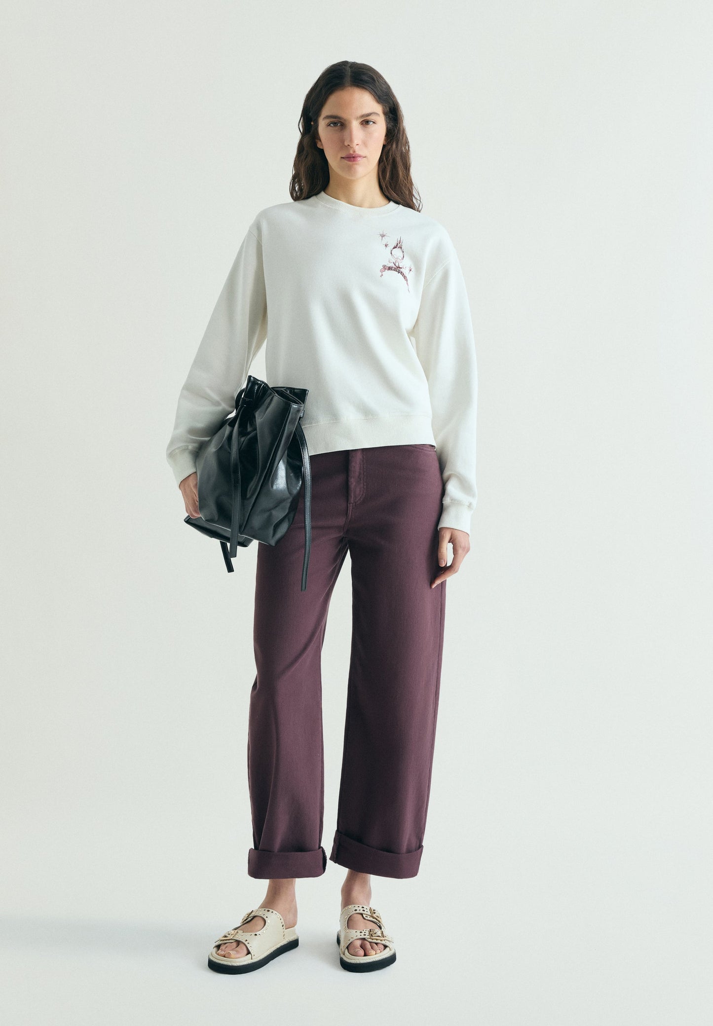 PRINTED SKULL HOODIE