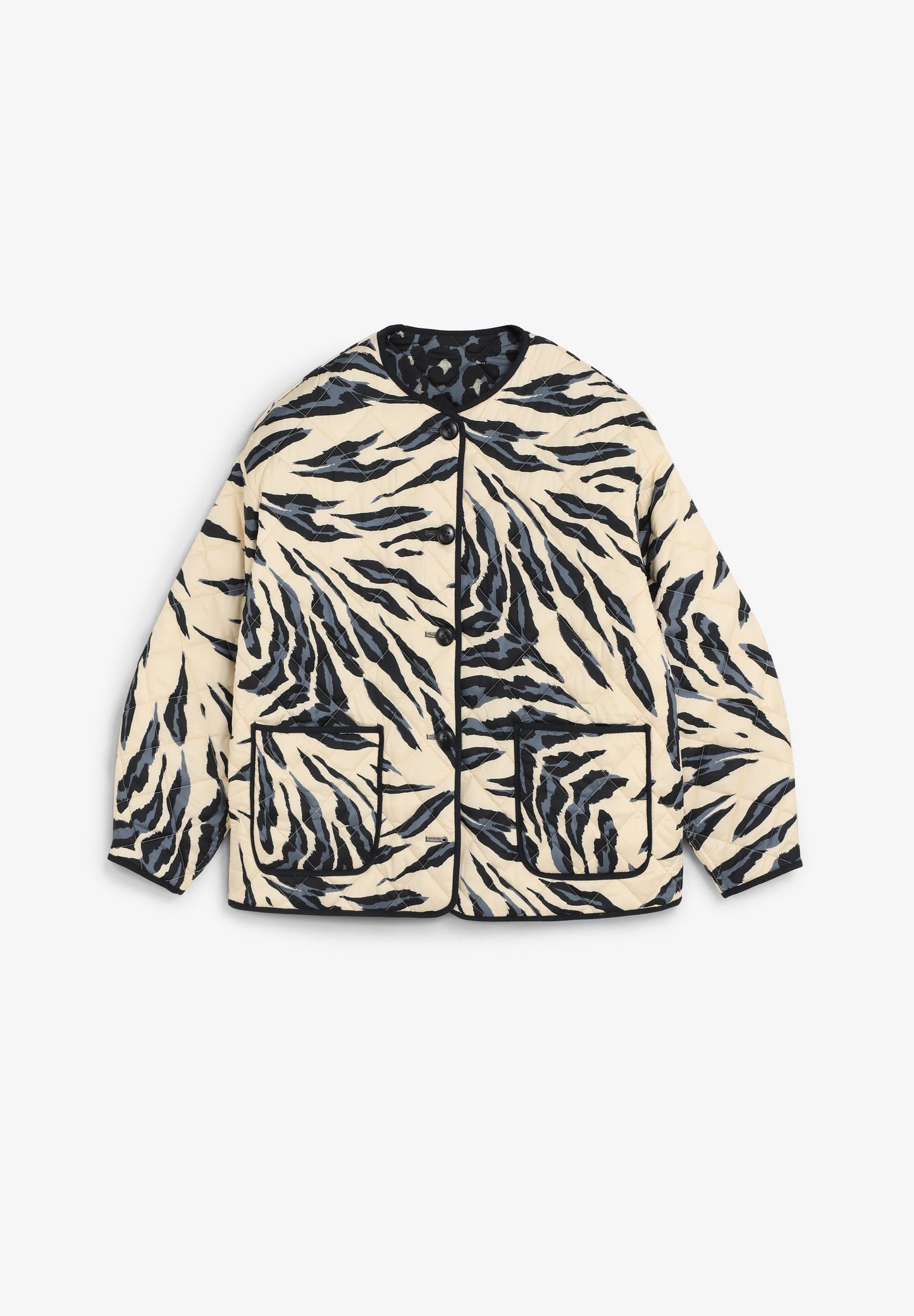 ANIMAL PRINT REVERSIBLE JACKET