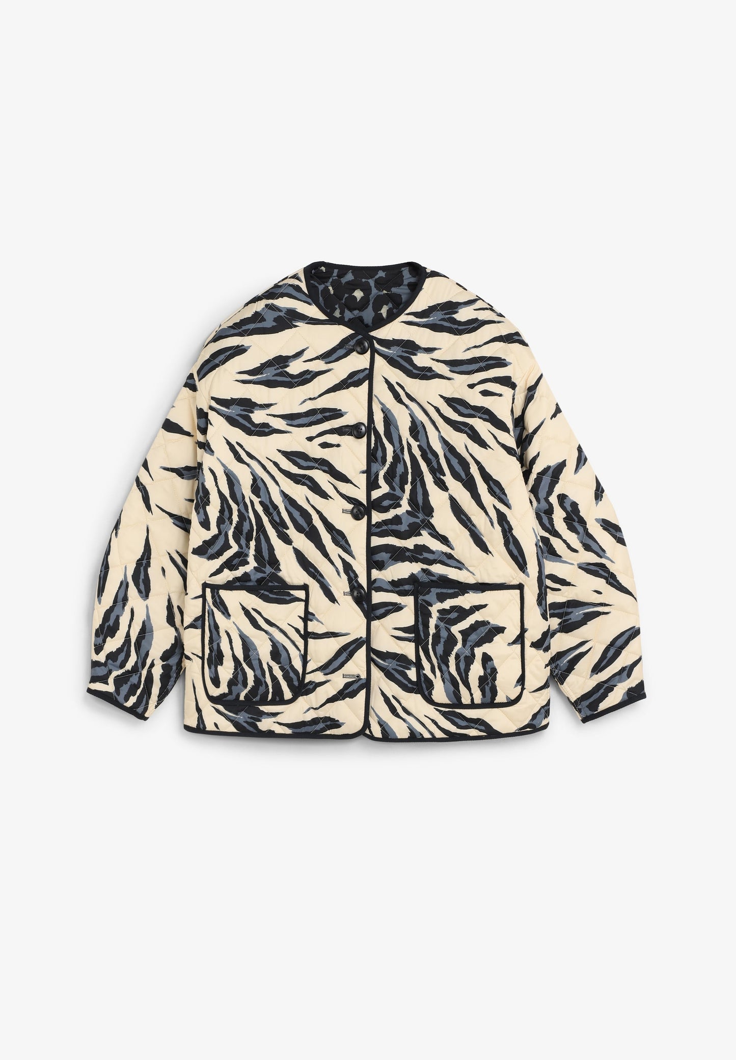 ANIMAL PRINT REVERSIBLE JACKET