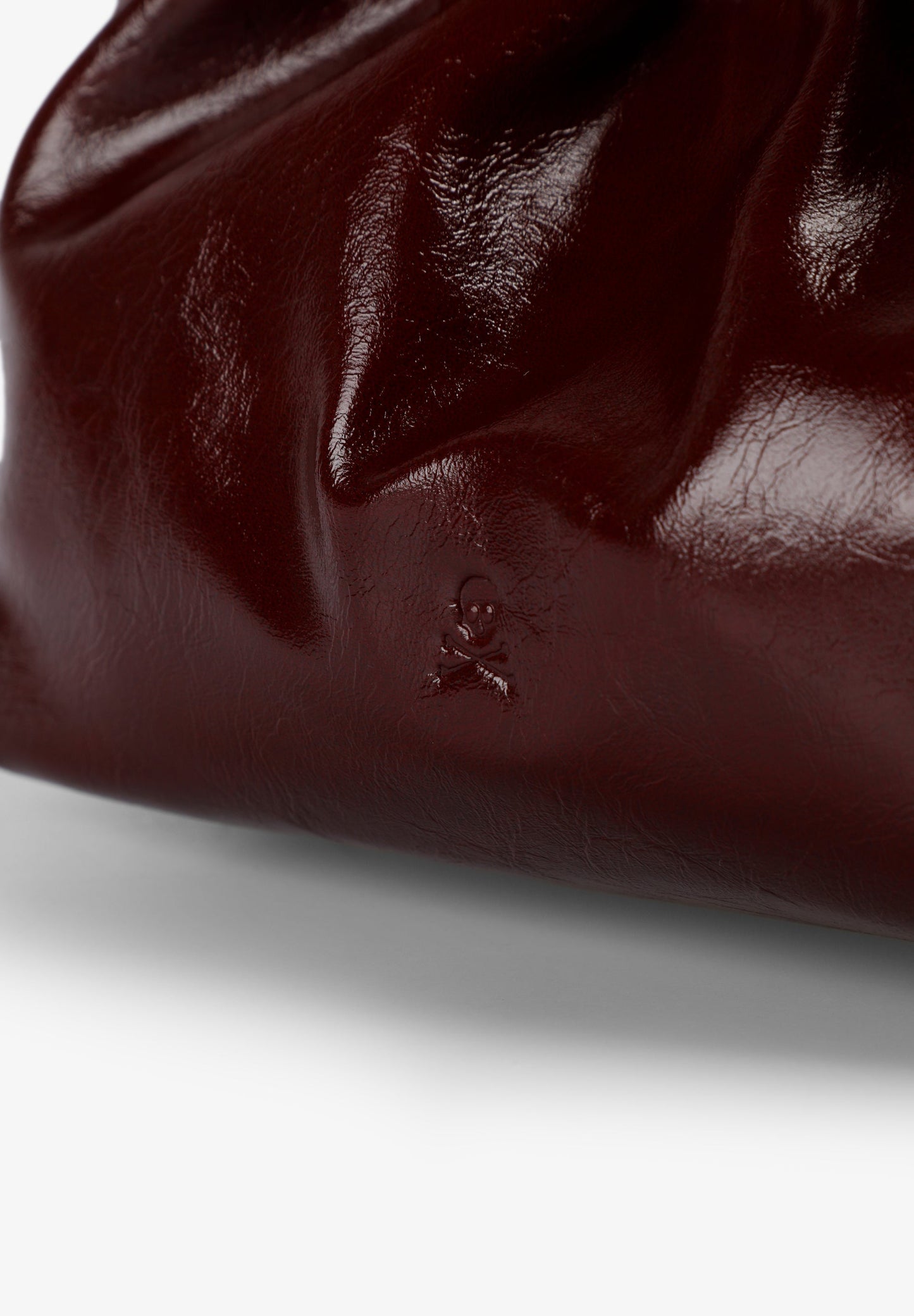 HANDTAS MET DUBBELE KETTING