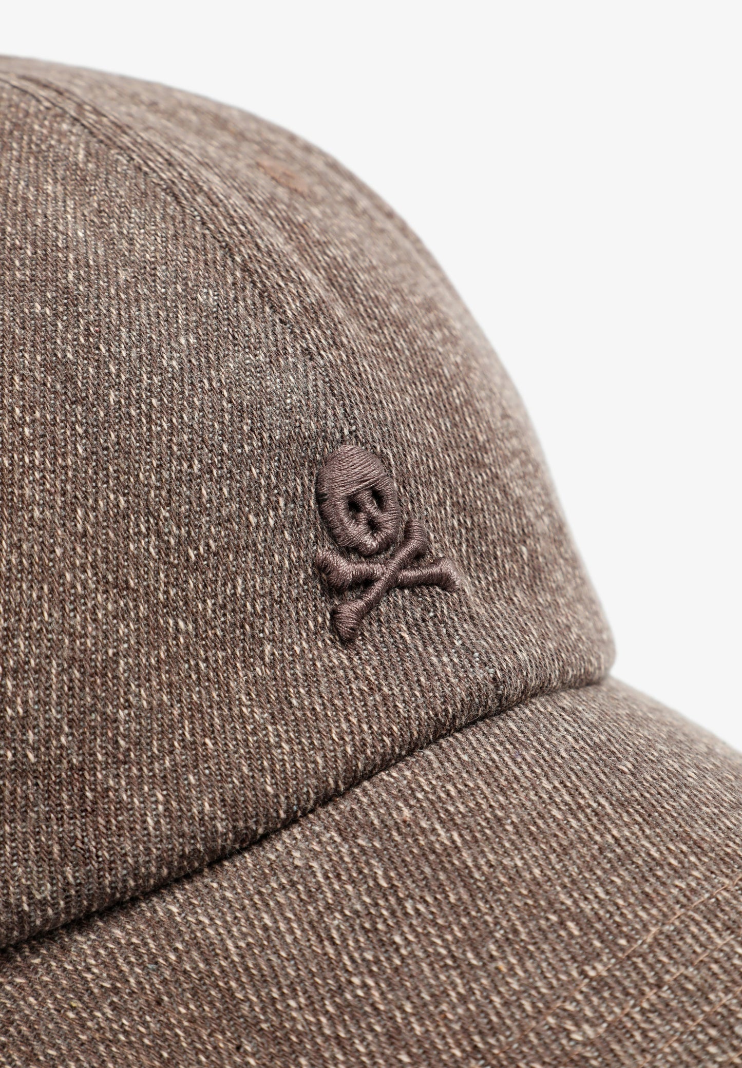 FADED-EFFECT DENIM CAP