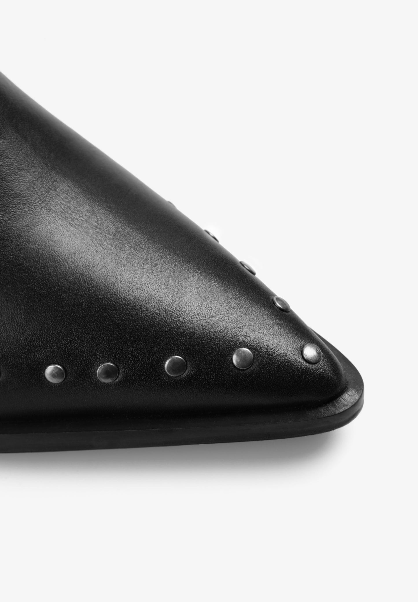 STUDDED LEATHER BOOTS