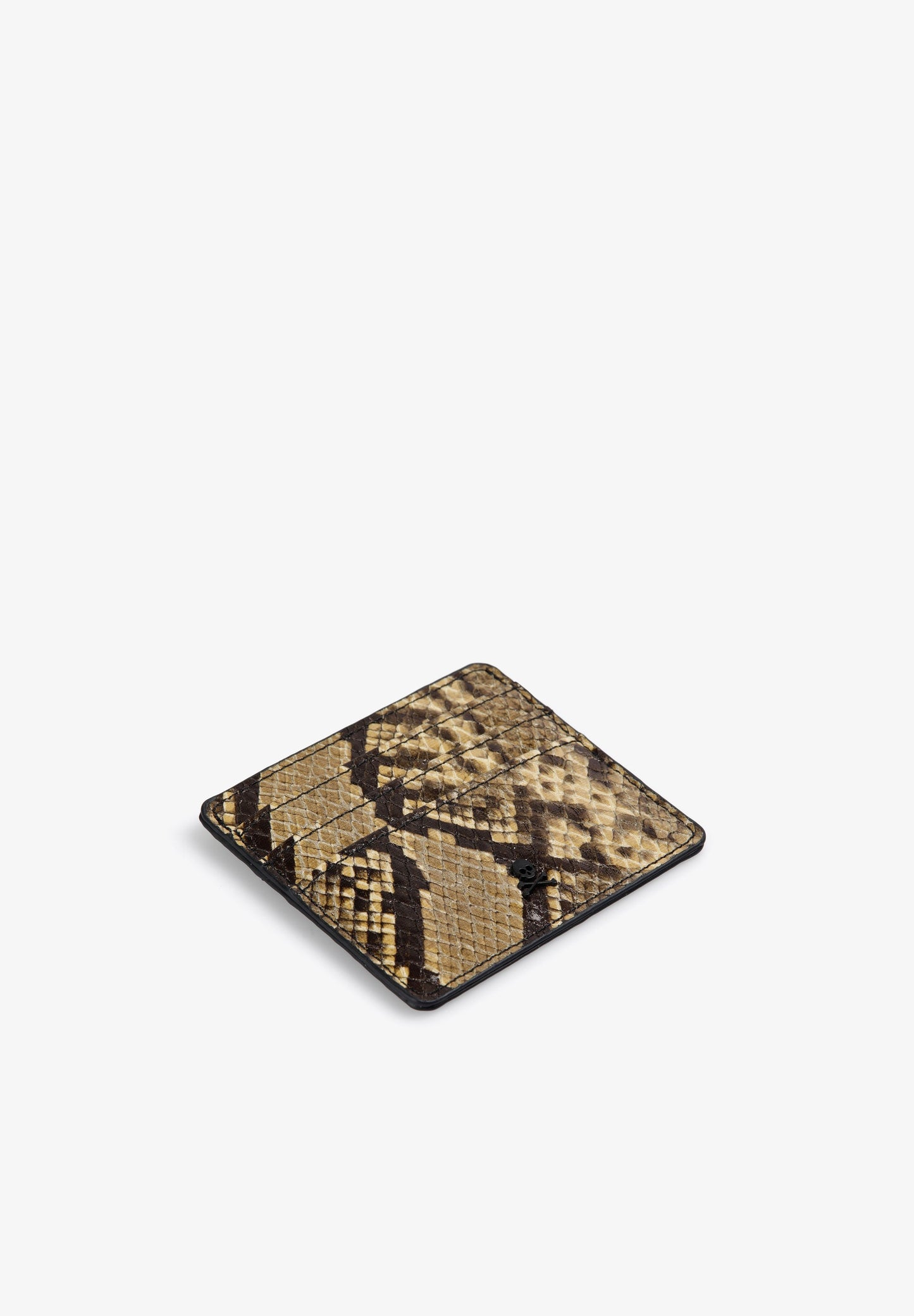 ANIMAL PRINT LEATHER CARD HOLDER