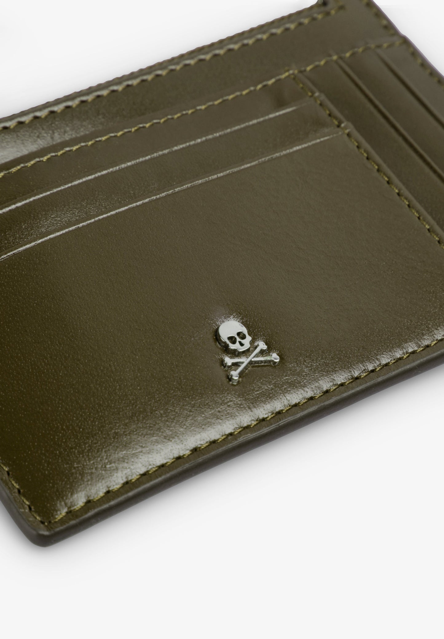 LEATHER CARD HOLDER WITH ZIP