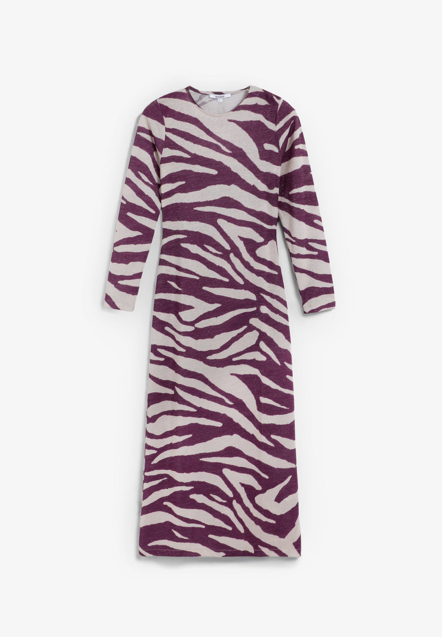 LONG ANIMAL PRINT DRESS