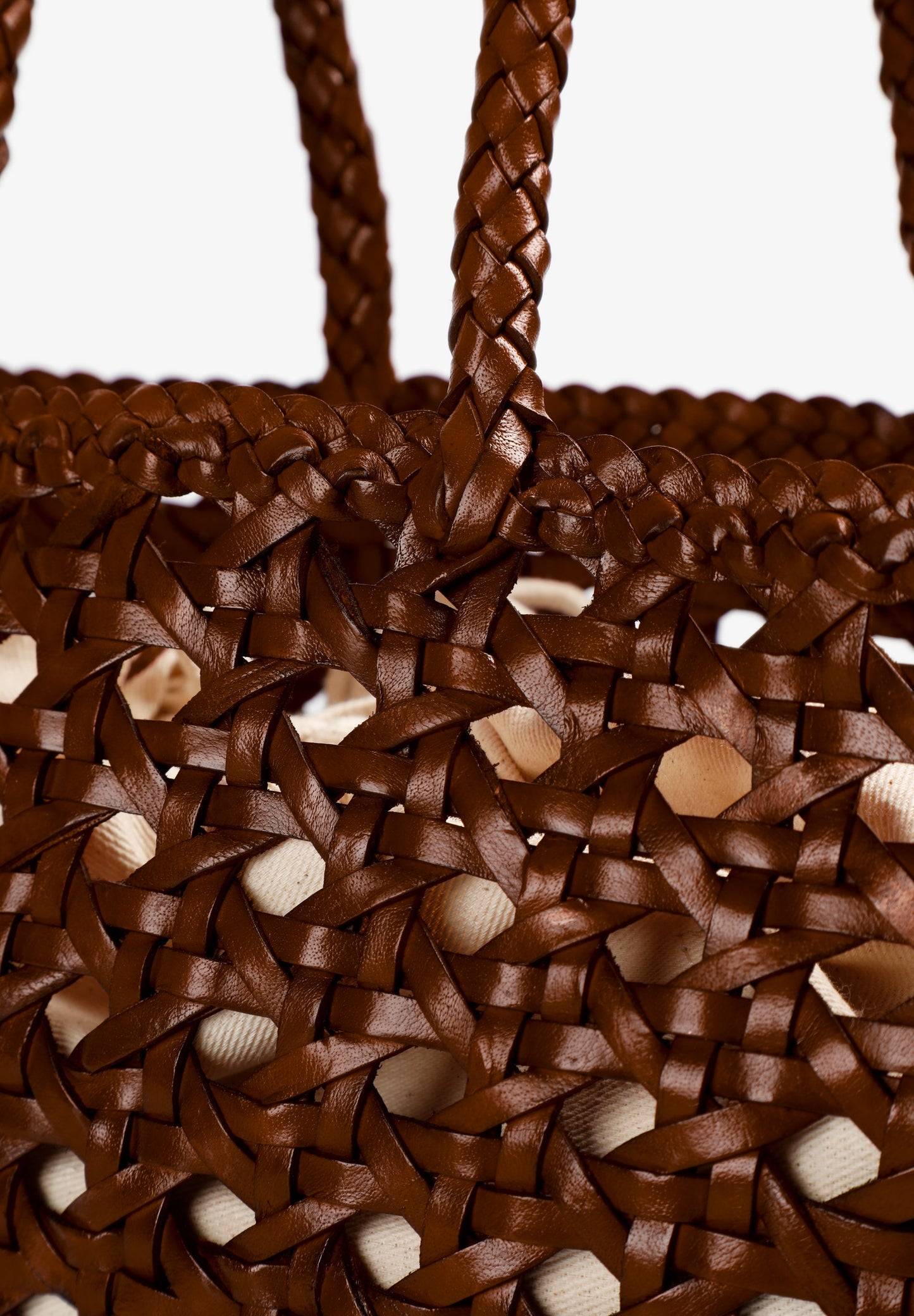 BRAIDED LEATHER BAG