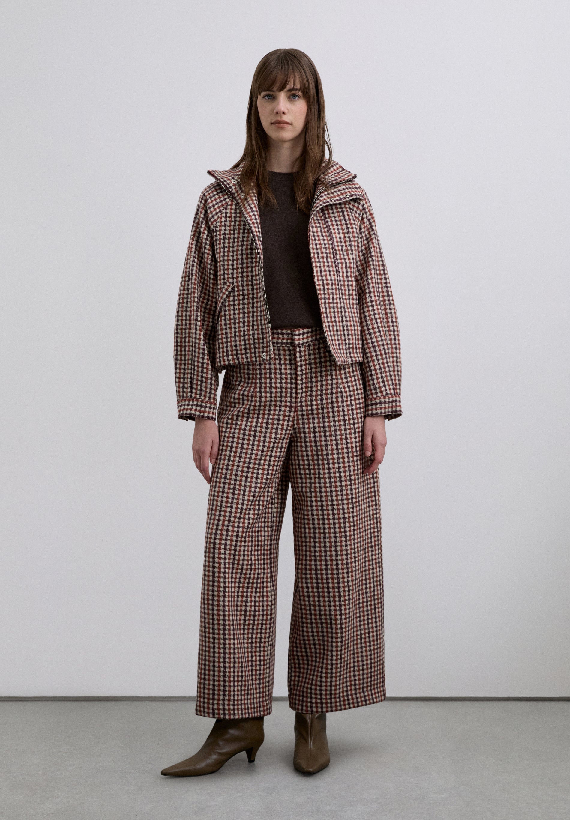 CHECKED CULOTTES