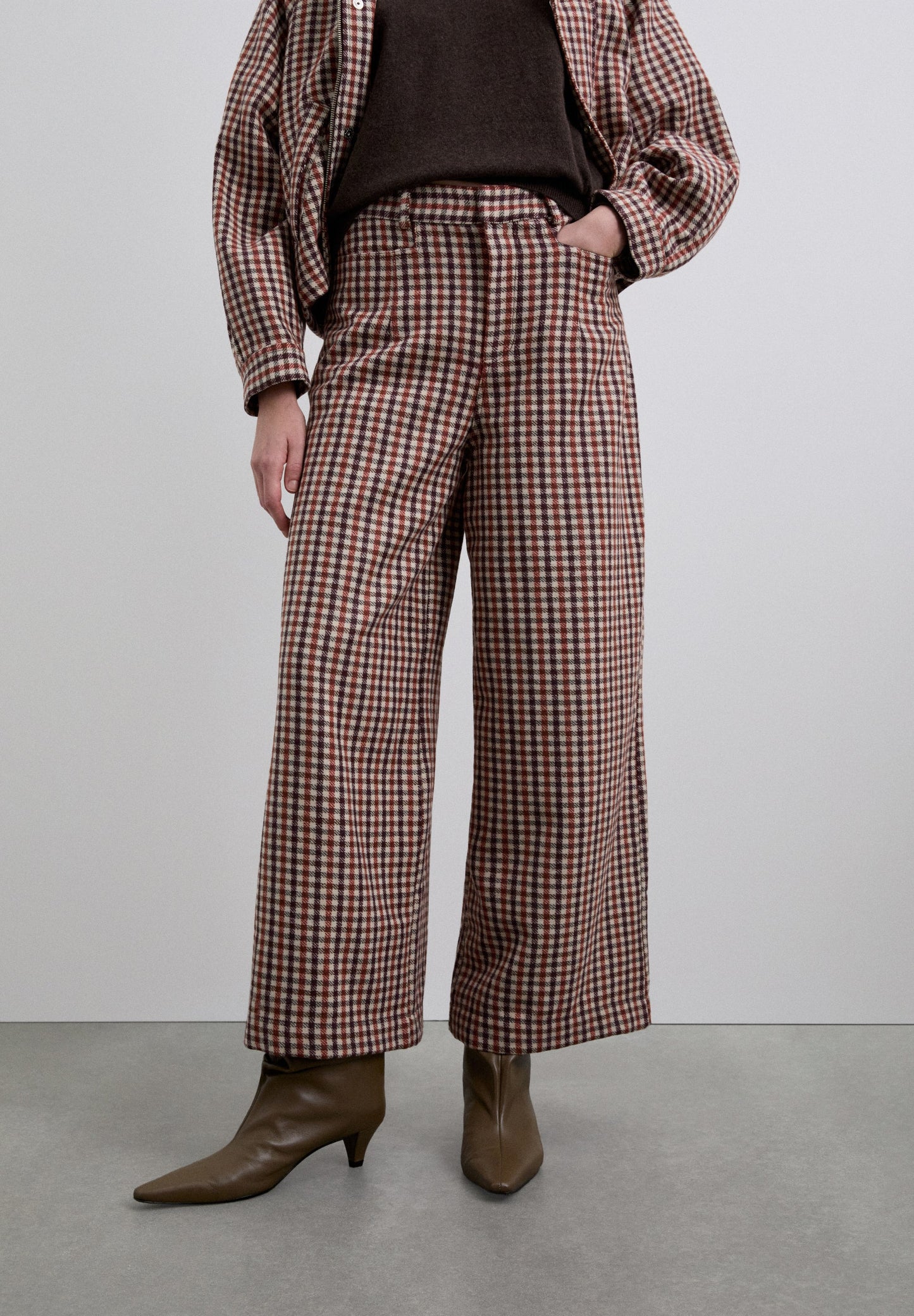 CHECKED CULOTTES
