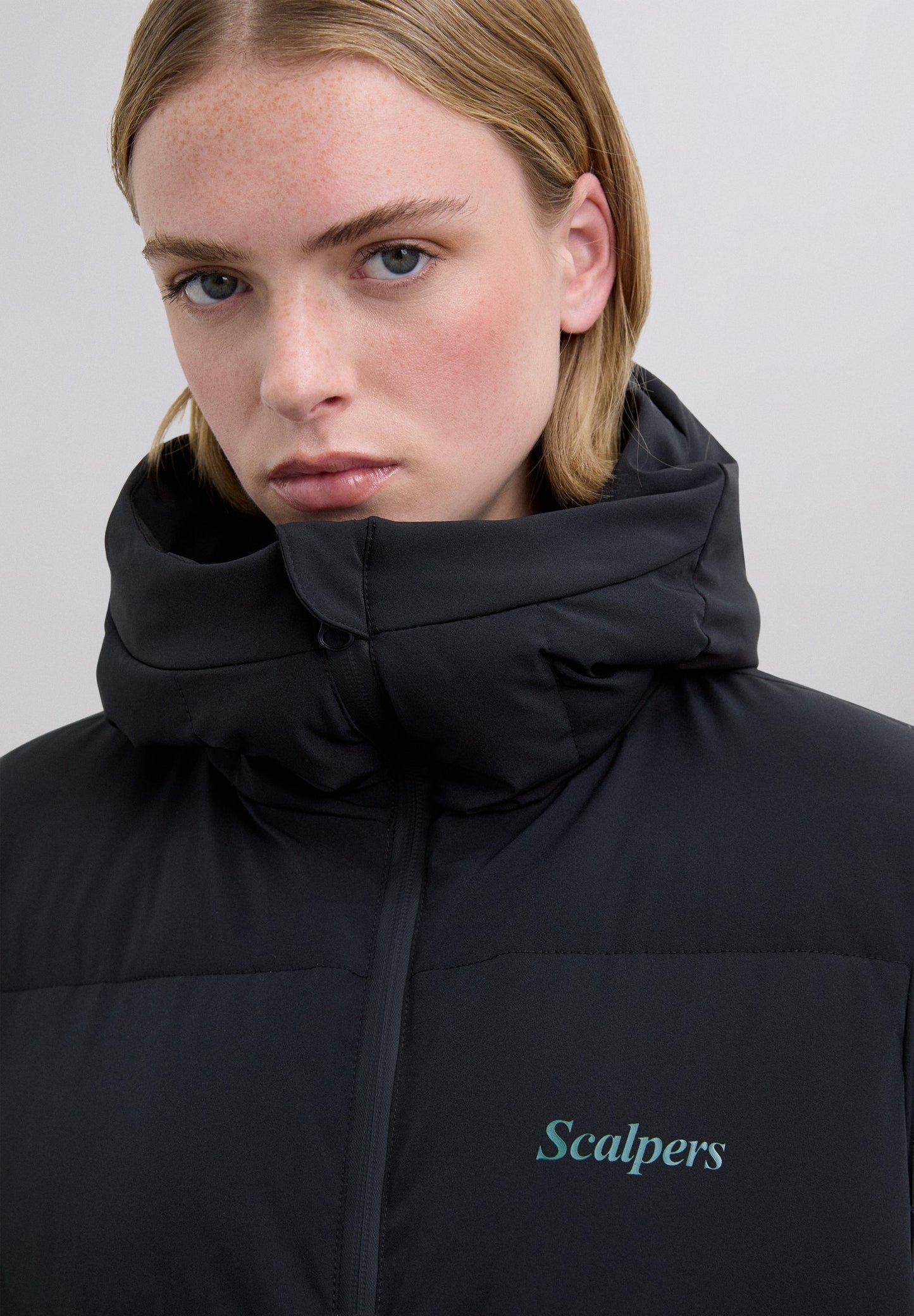 BELTED SKI JACKET