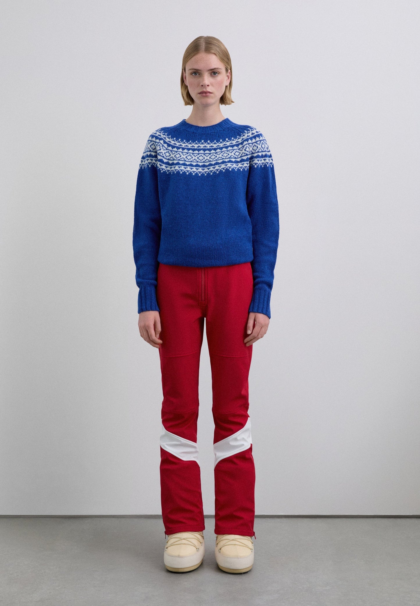 TWO-TONE VINTAGE JUMPSUIT