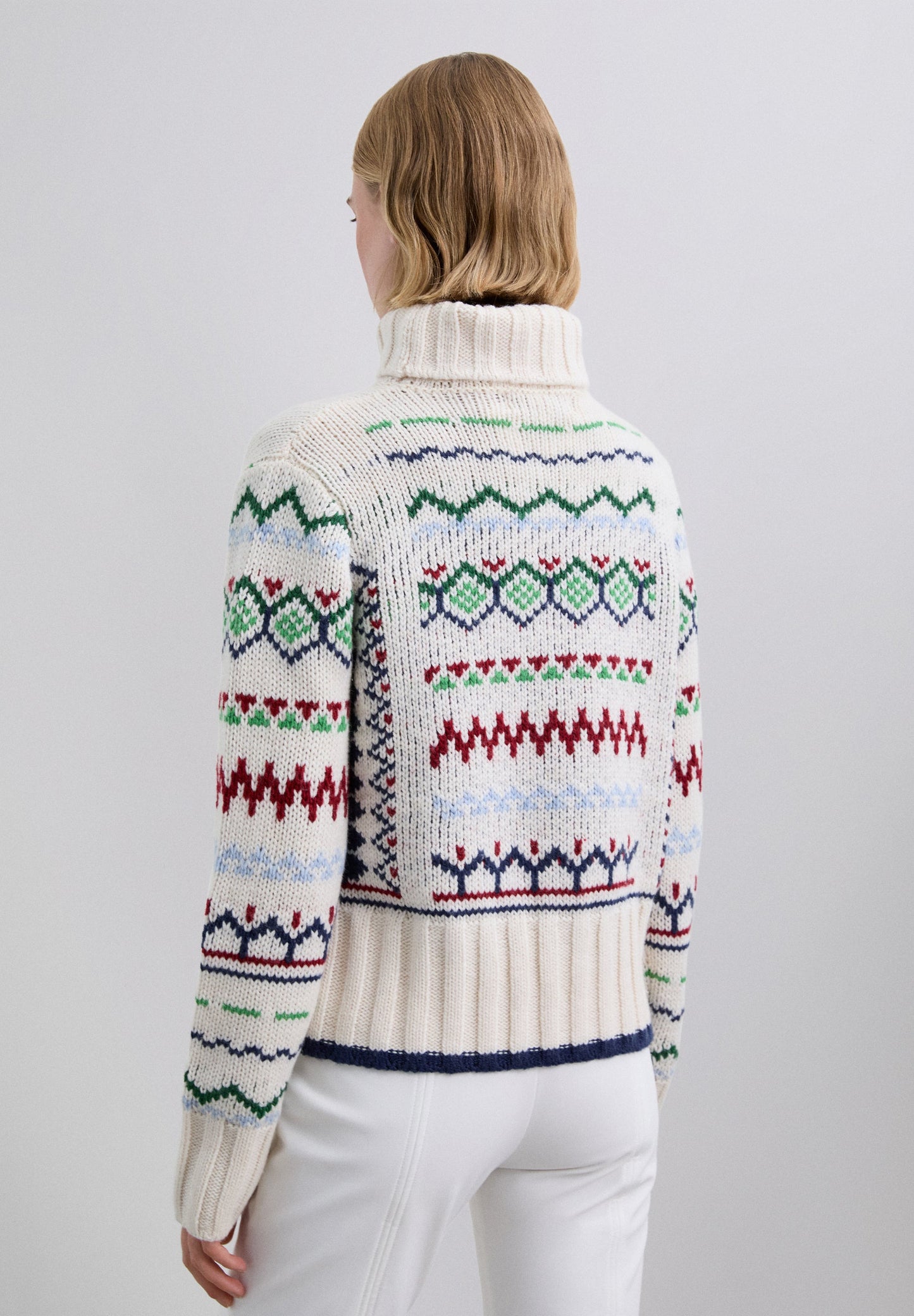 MULTICOLOURED SKI SWEATER