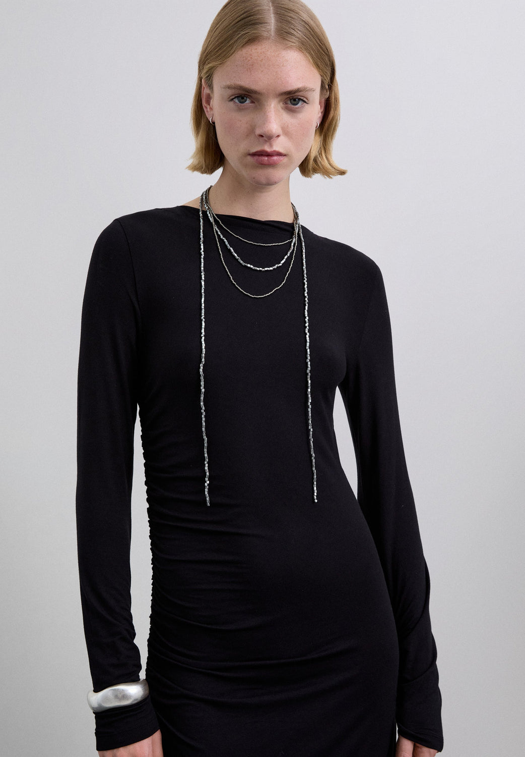 VESTIDO PUNTO COLLAR - Scalpers