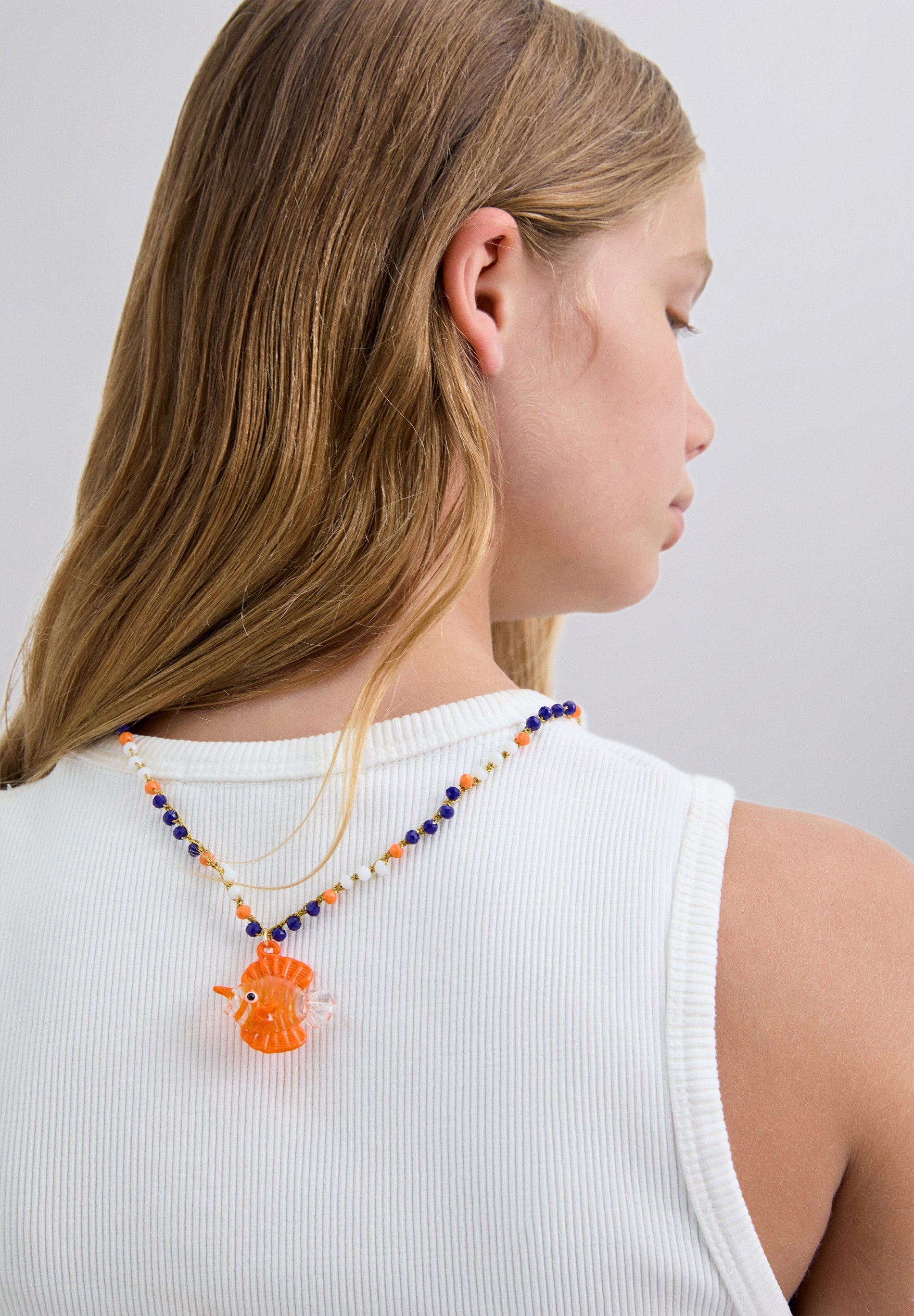 FISH BEAD NECKLACE