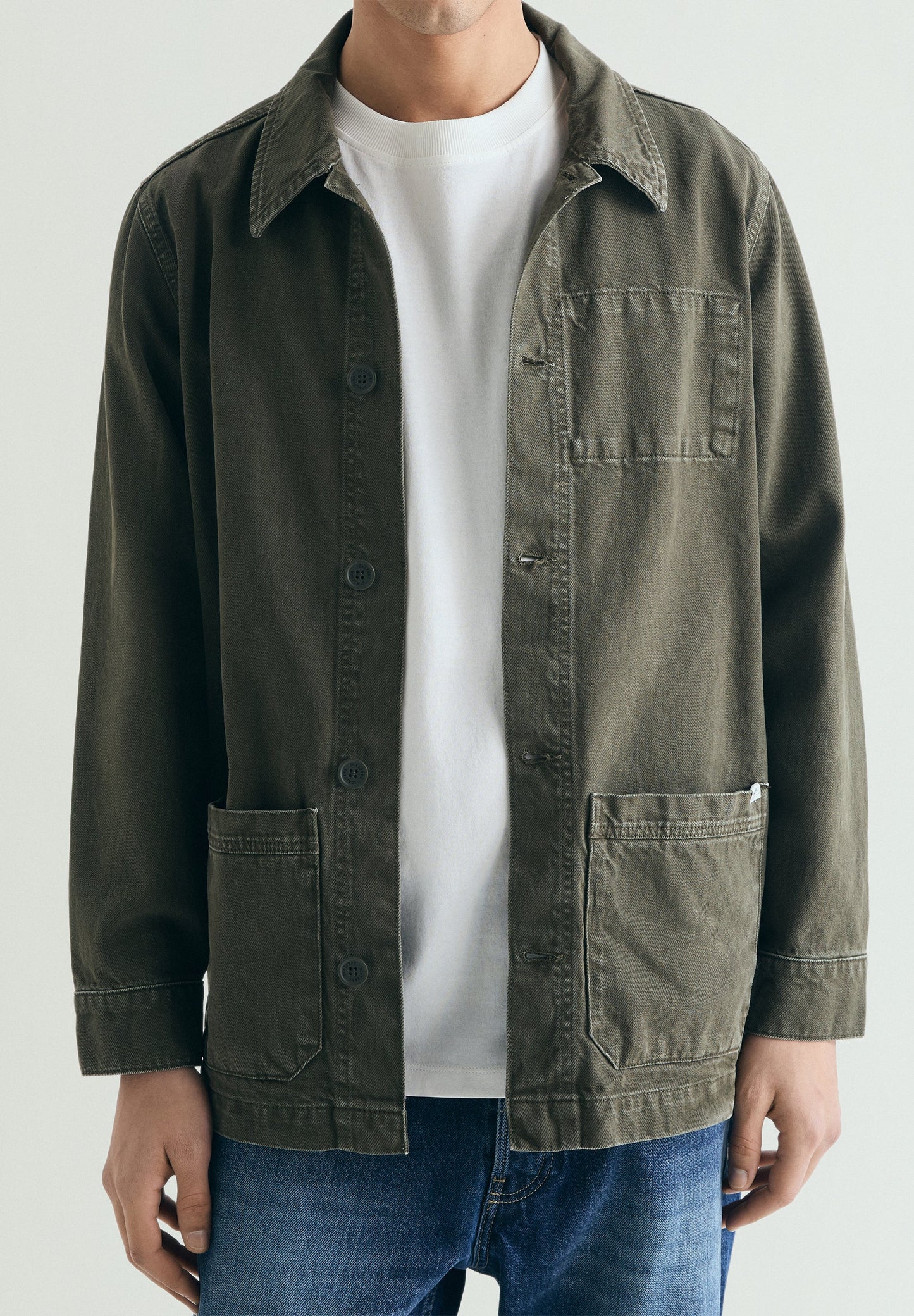 WORKER JACKET WITH POCKETS
