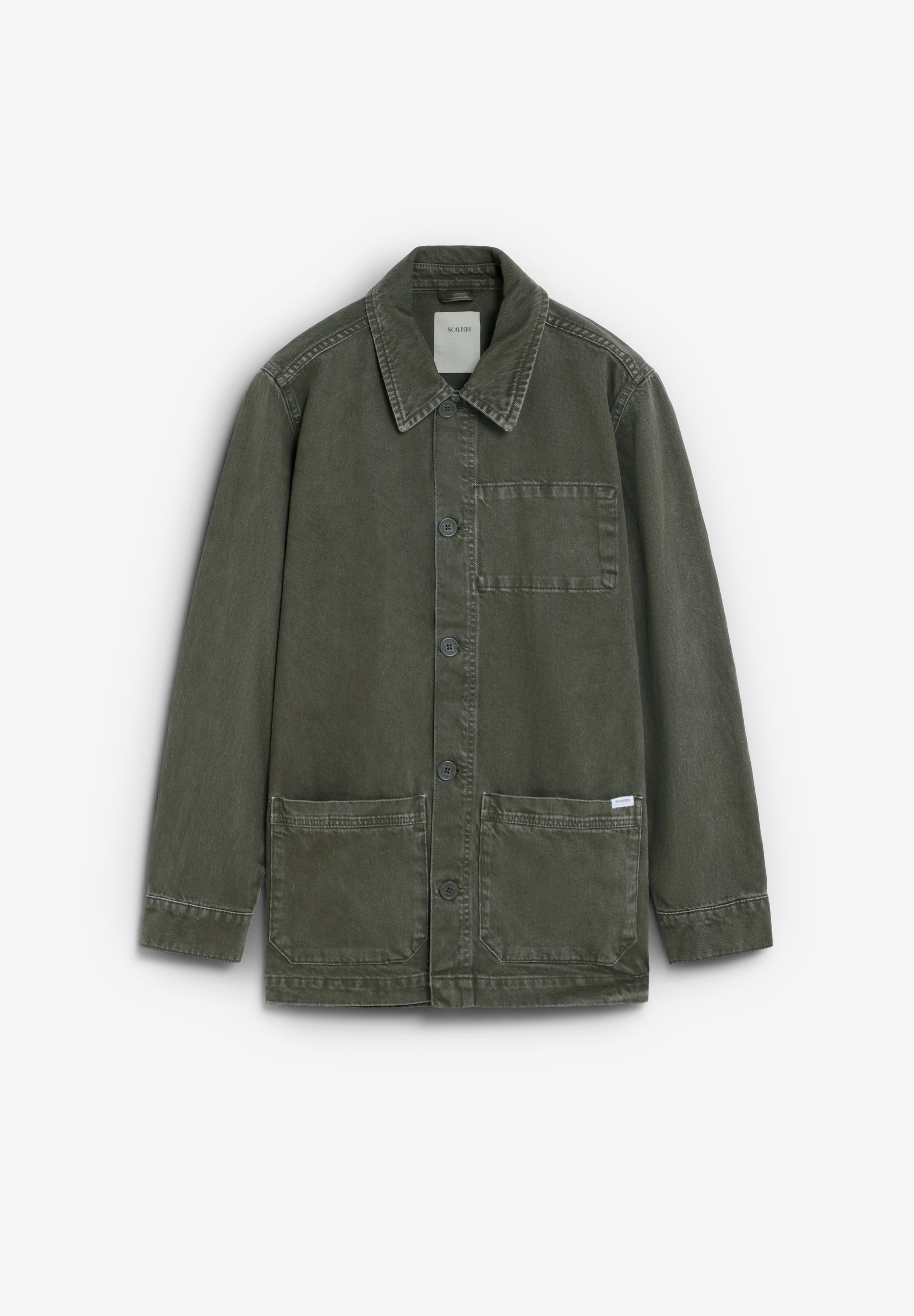 WORKER JACKET WITH POCKETS