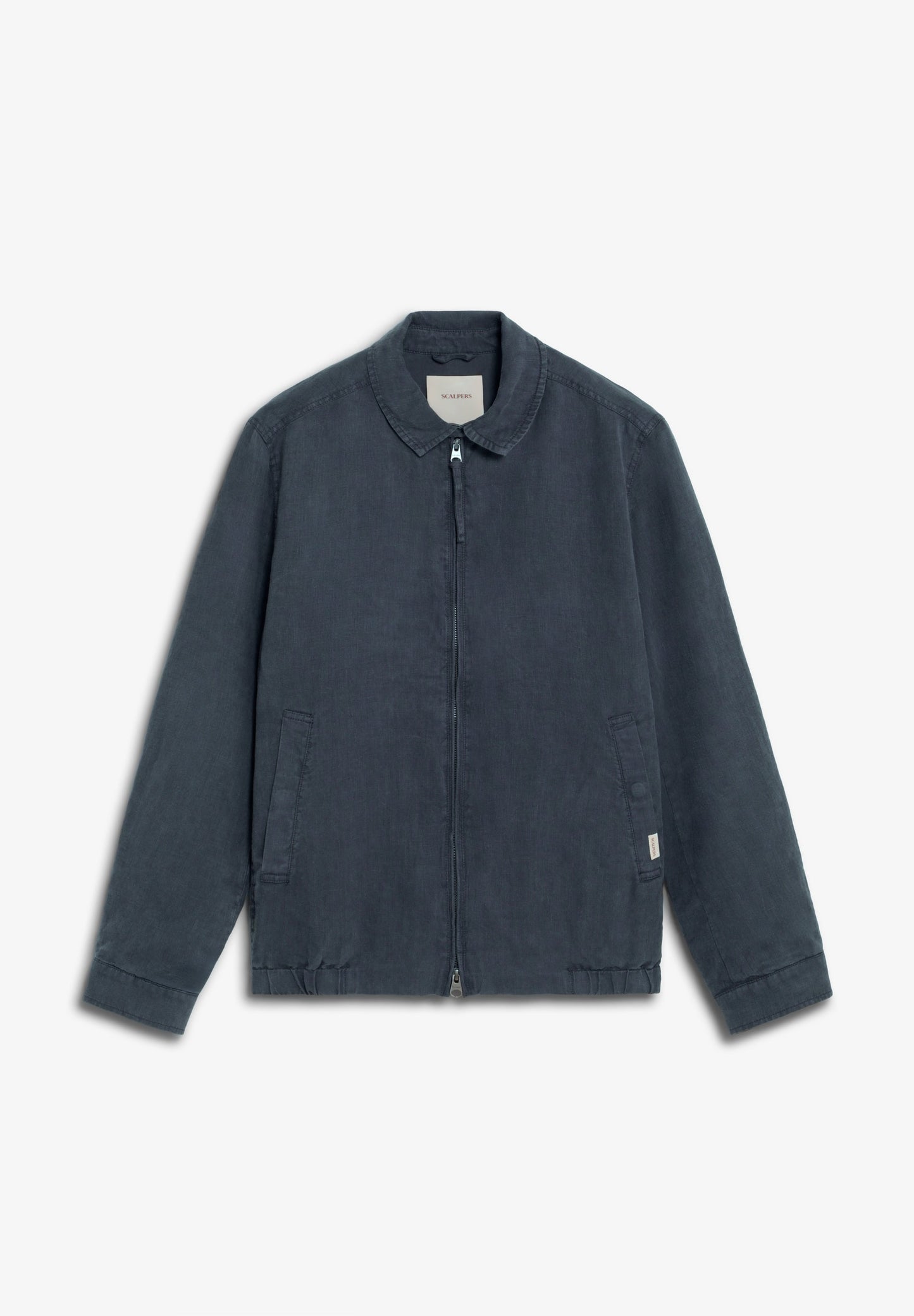 LINEN BOMBER JACKET
