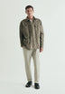 TROUSERS WITH FRONT DARTS