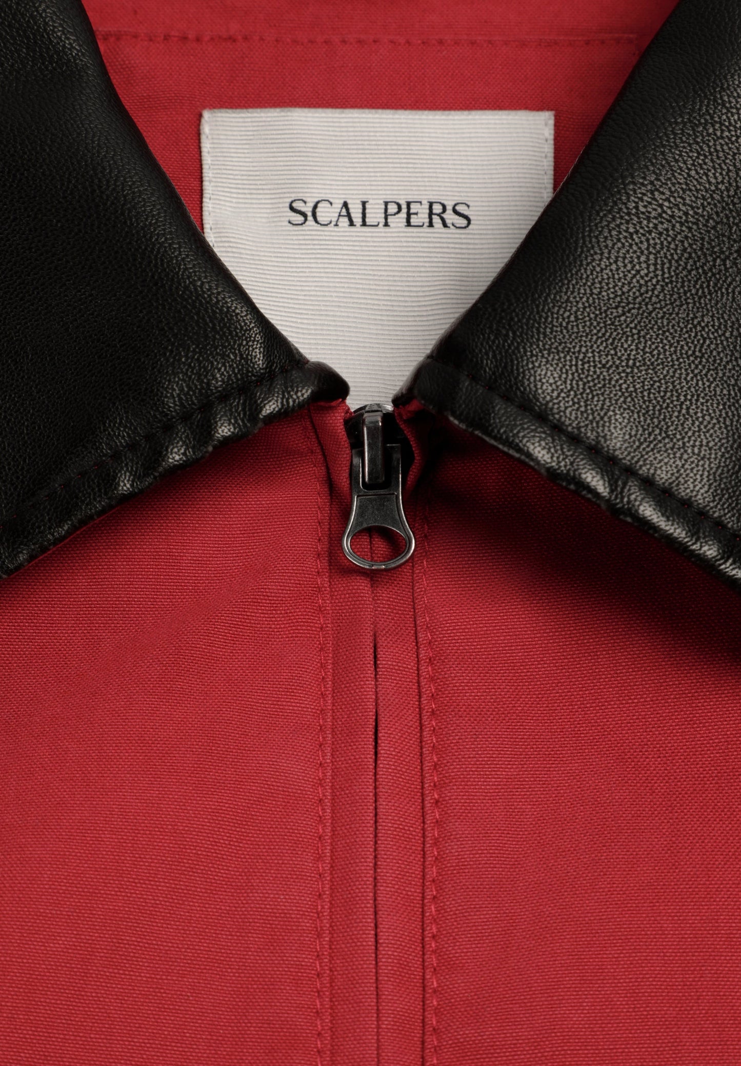 BOMBER JACKET WITH CONTRAST COLLAR